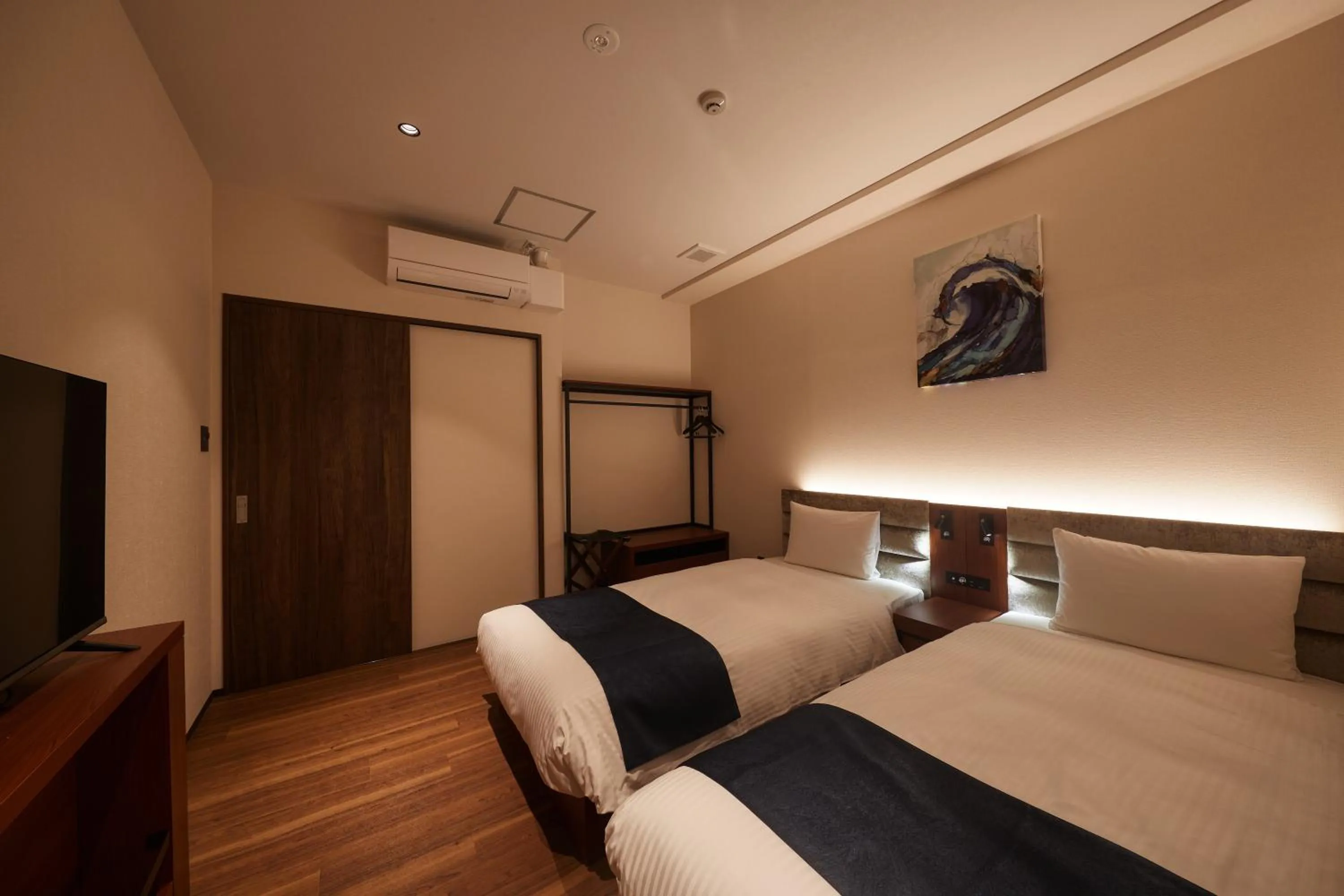 Photo of the whole room, Bed in THE GRAND HOTEL GINOWAN