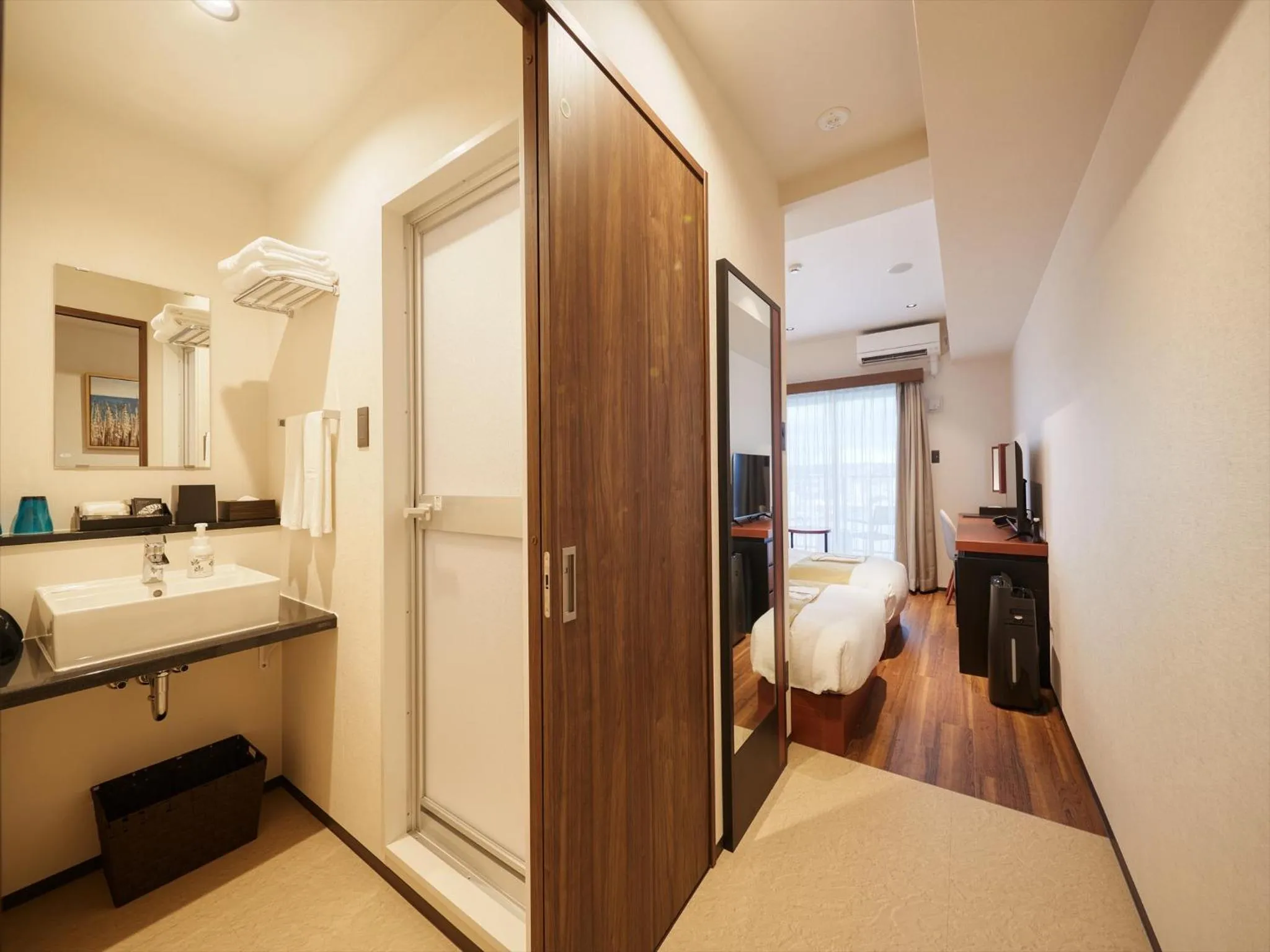 Photo of the whole room, Bed in THE GRAND HOTEL GINOWAN