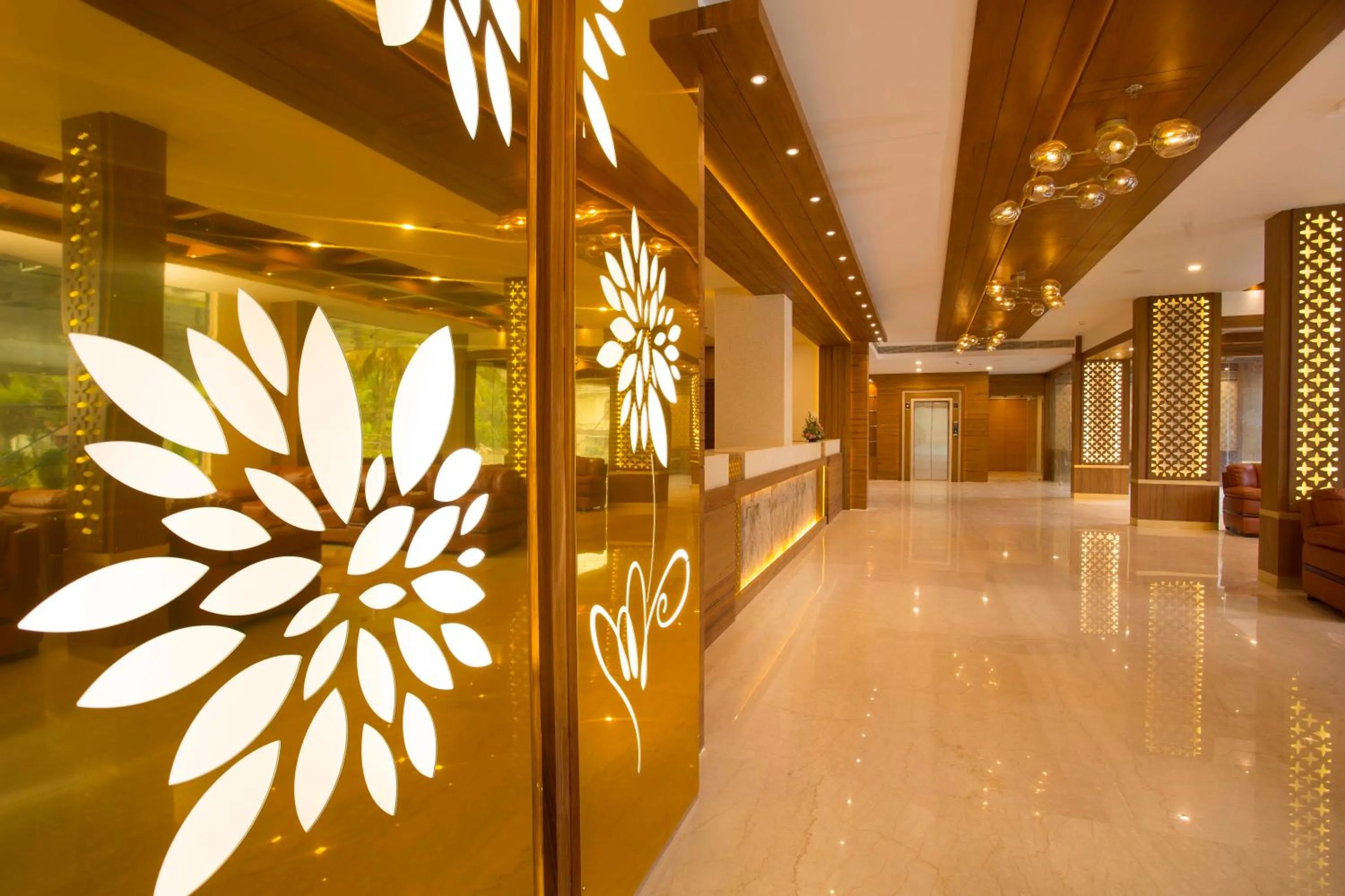 Lobby or reception in Blue Serene Backwater Resort