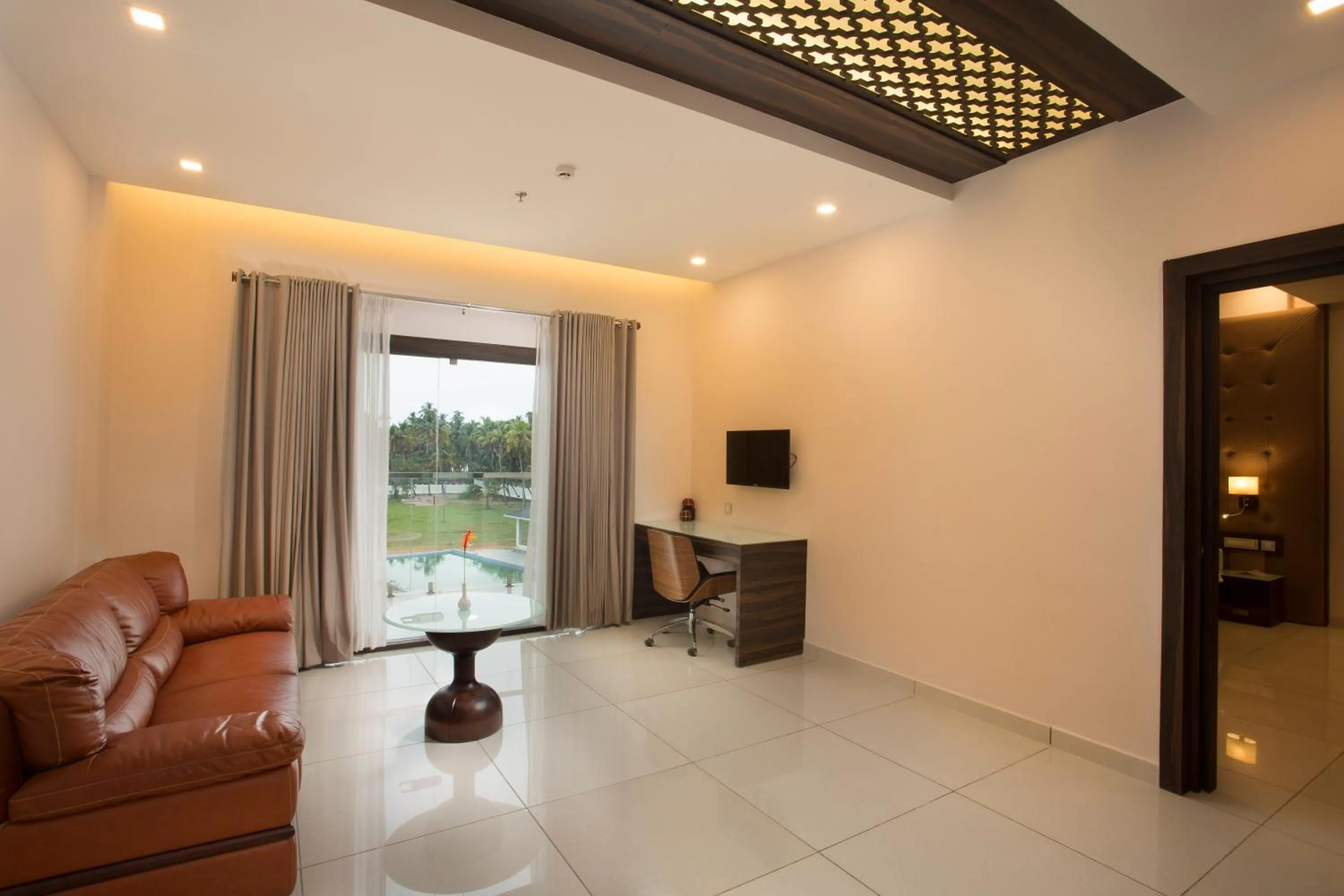 Living room in Blue Serene Backwater Resort