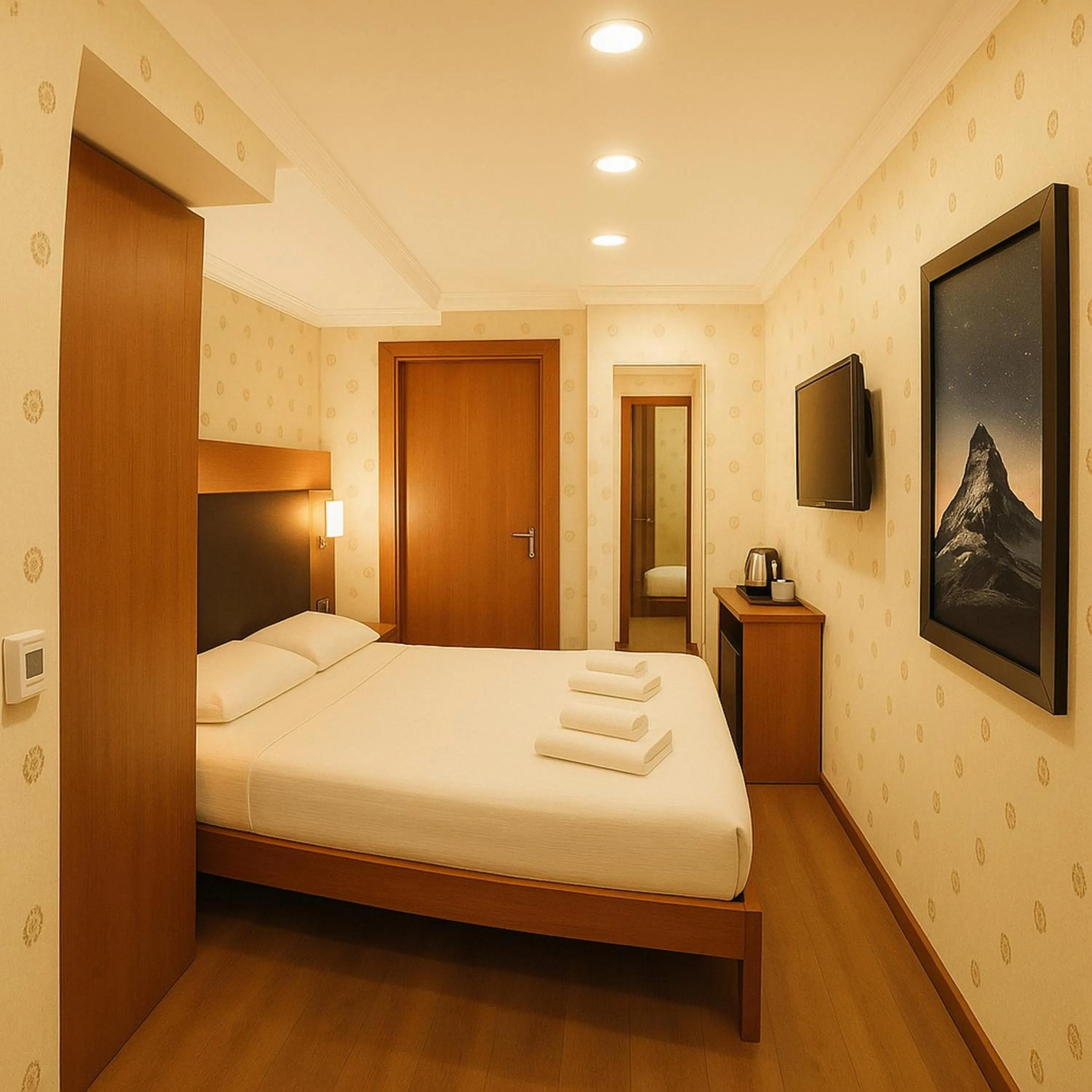 Bed in Orange Hotel & Spa