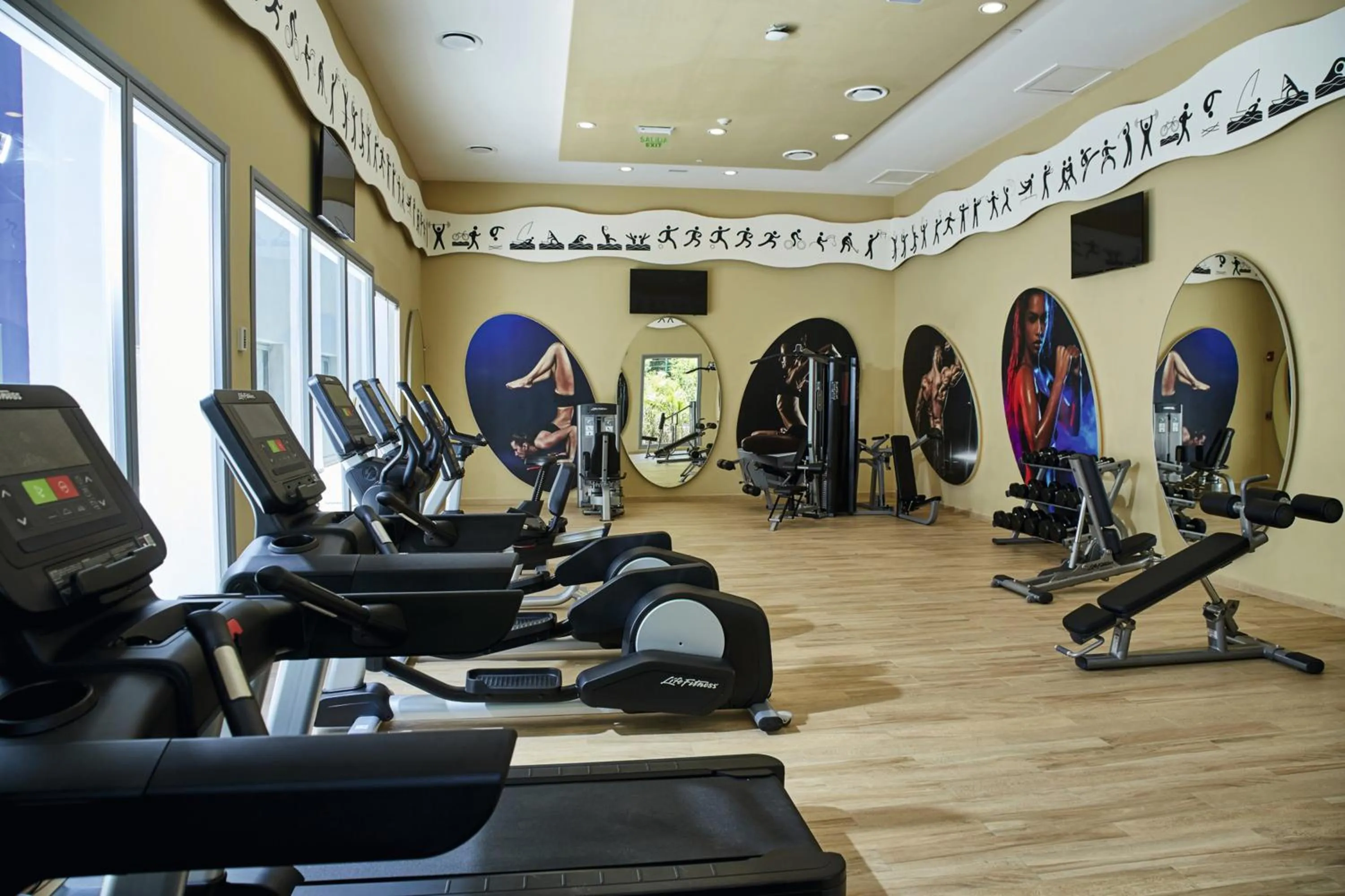 Fitness centre/facilities in Riu Tequila - All Inclusive