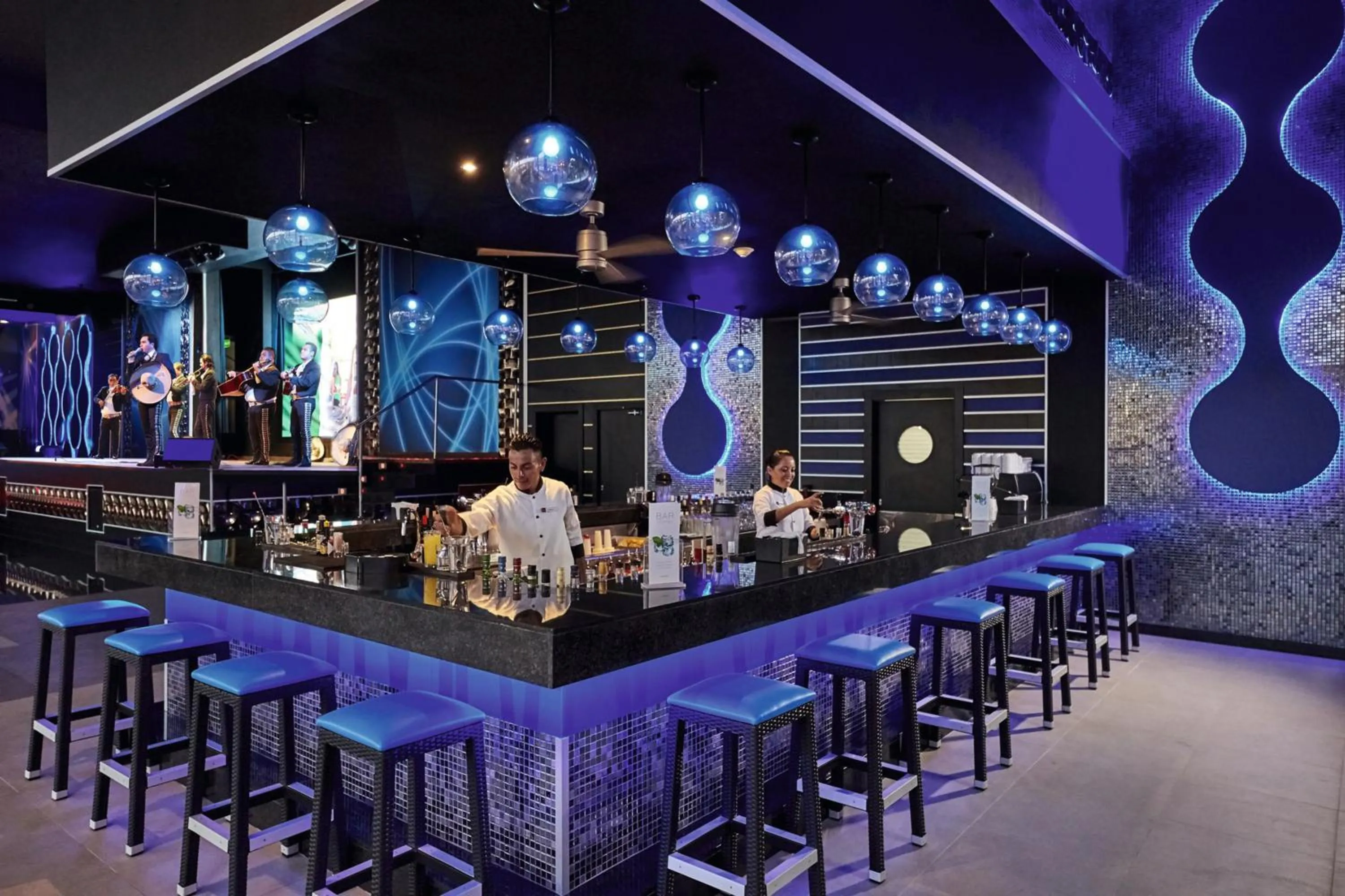 Lounge or bar in Riu Tequila - All Inclusive