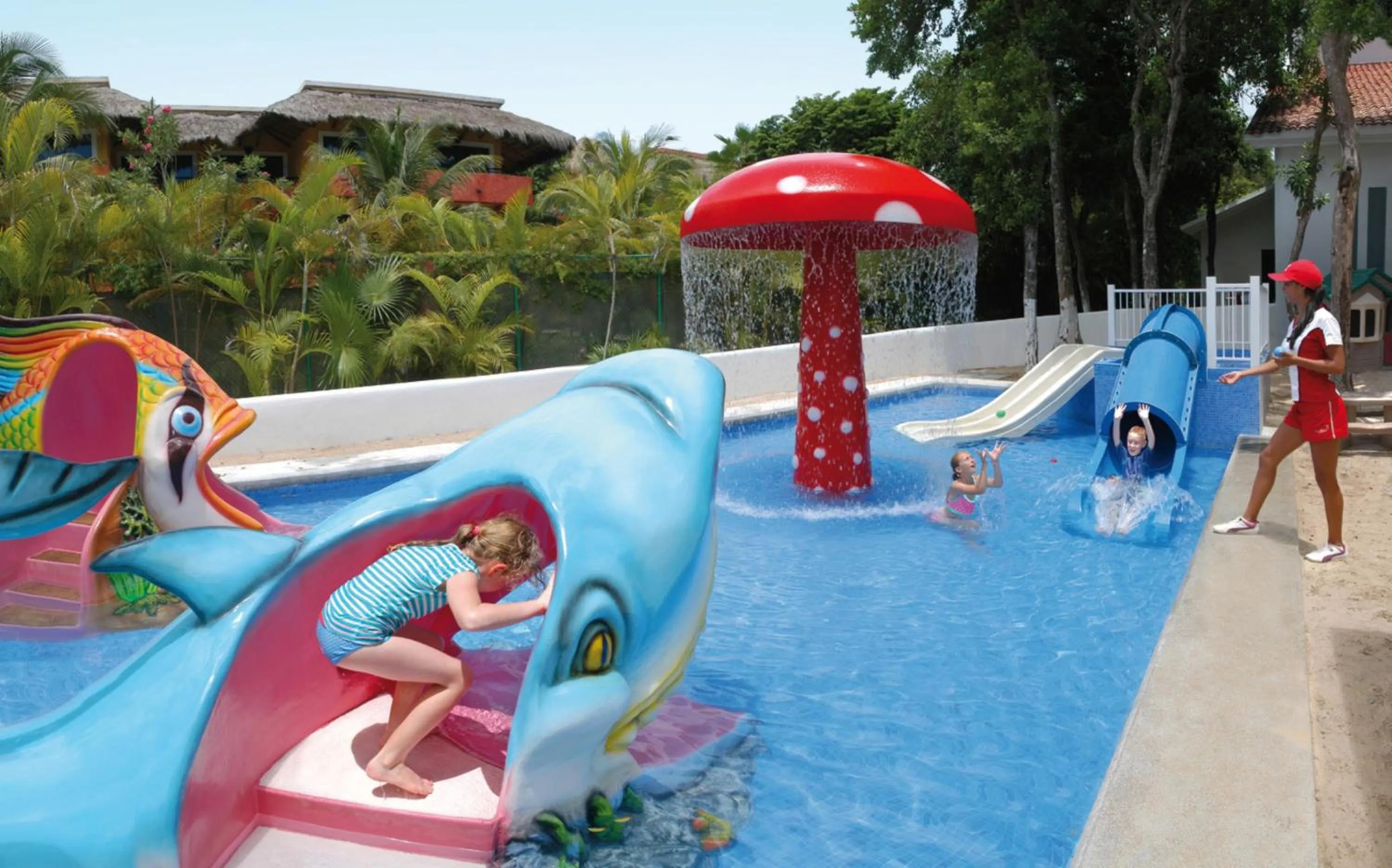 Children play ground in Riu Yucatan - All Inclusive