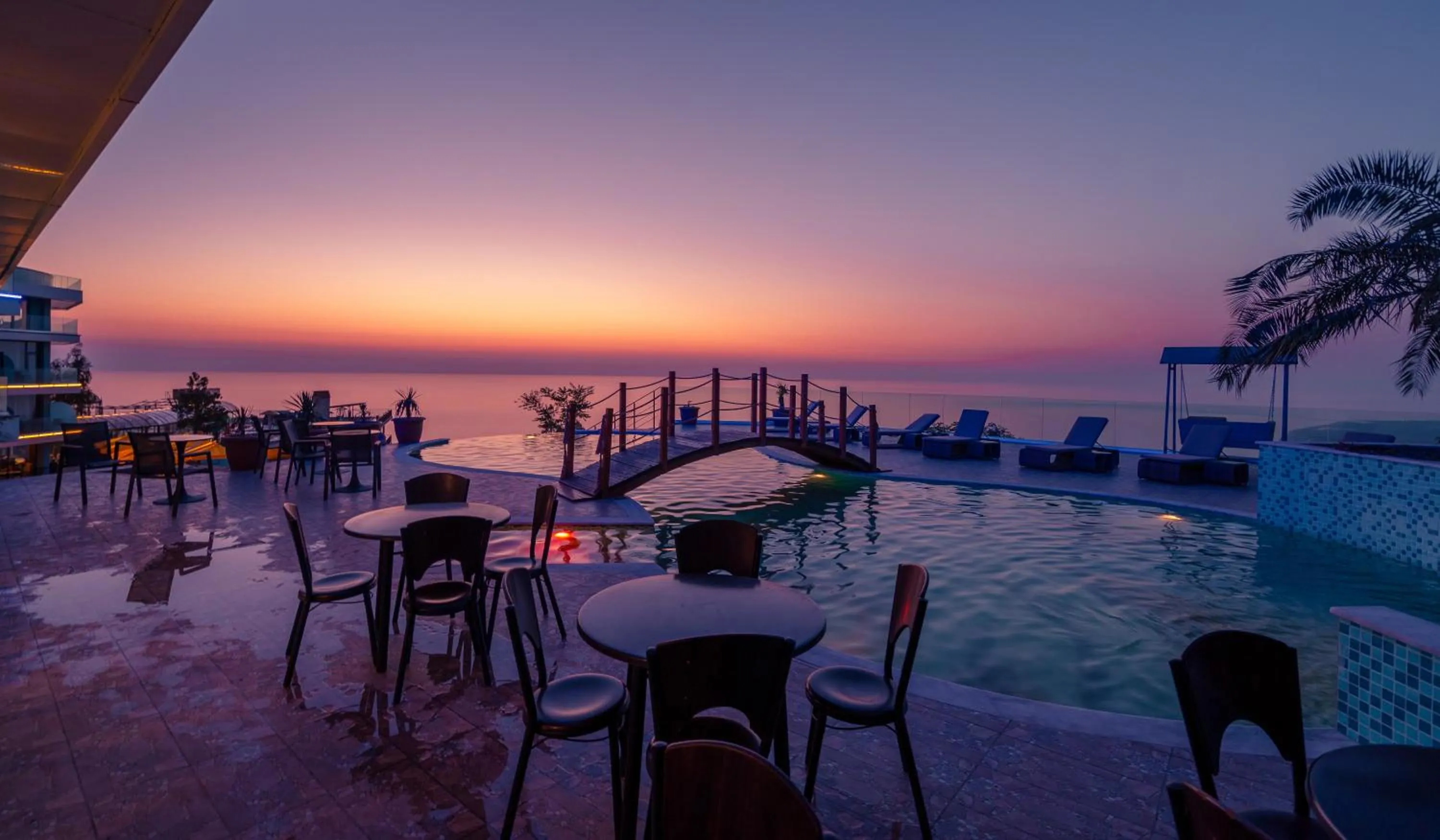 Sunset in Litz Resort