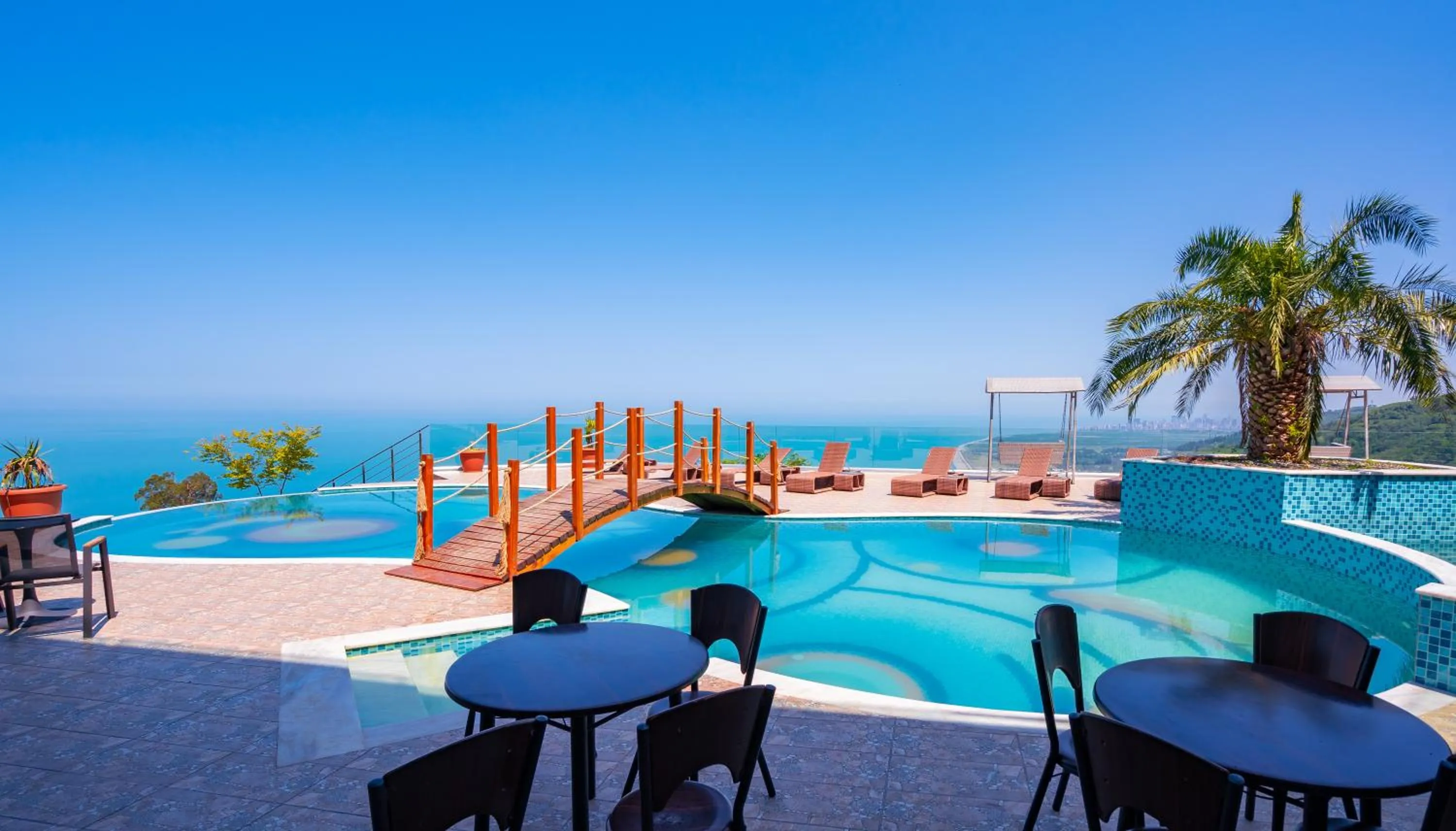 Pool view in Litz Resort