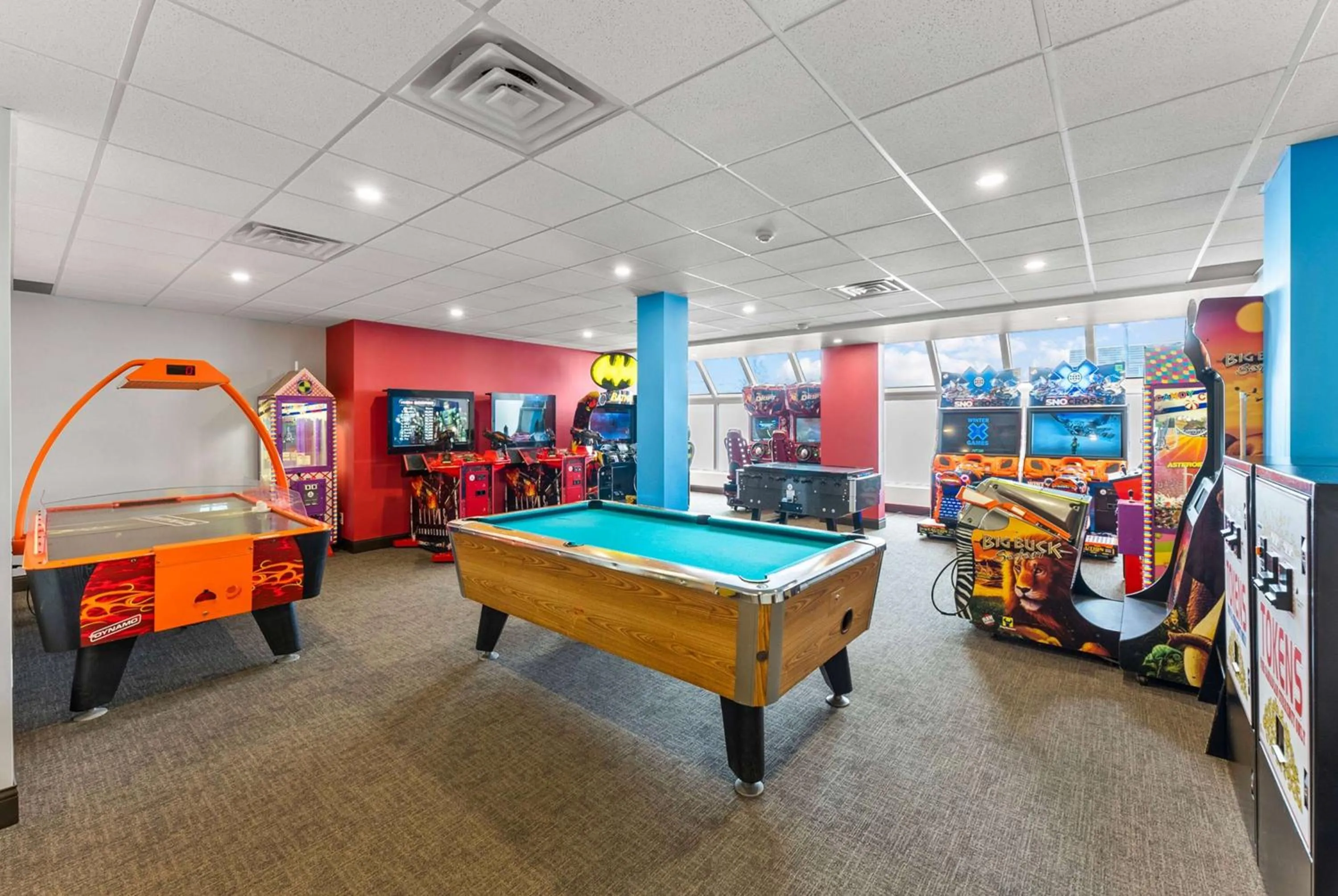 Game Room in Ramada By Wyndham Niagara Falls near the Falls