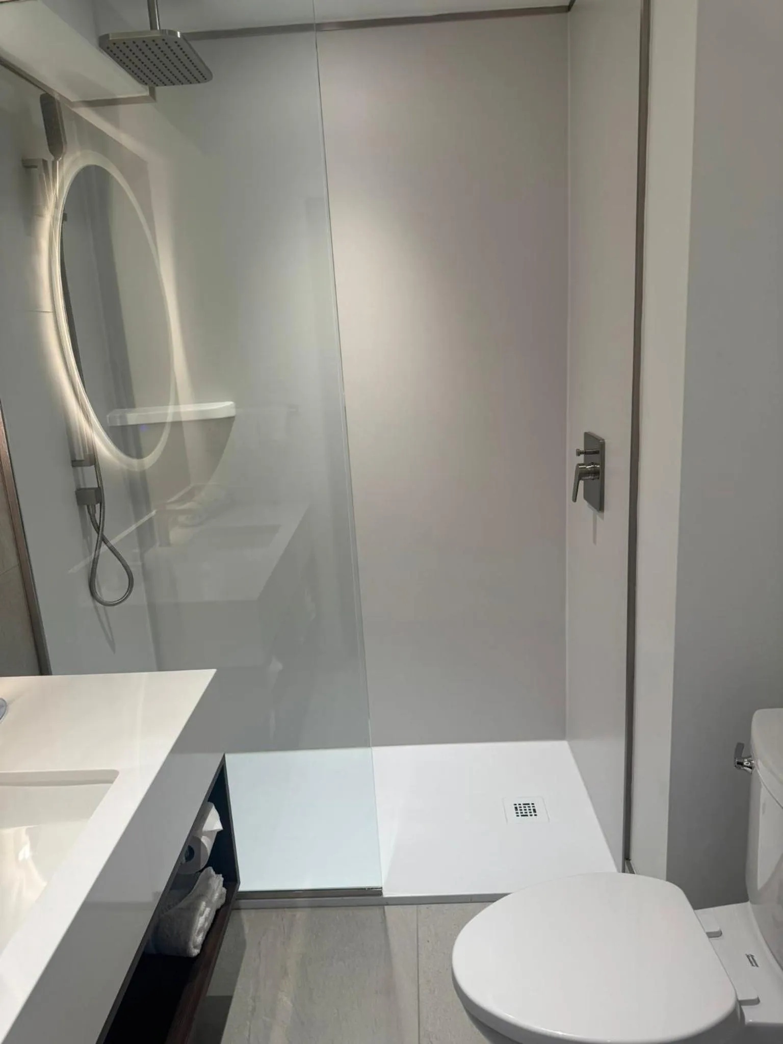 Shower in Armon Plaza Montreal Airpt, Trademark Collection by Wyndham