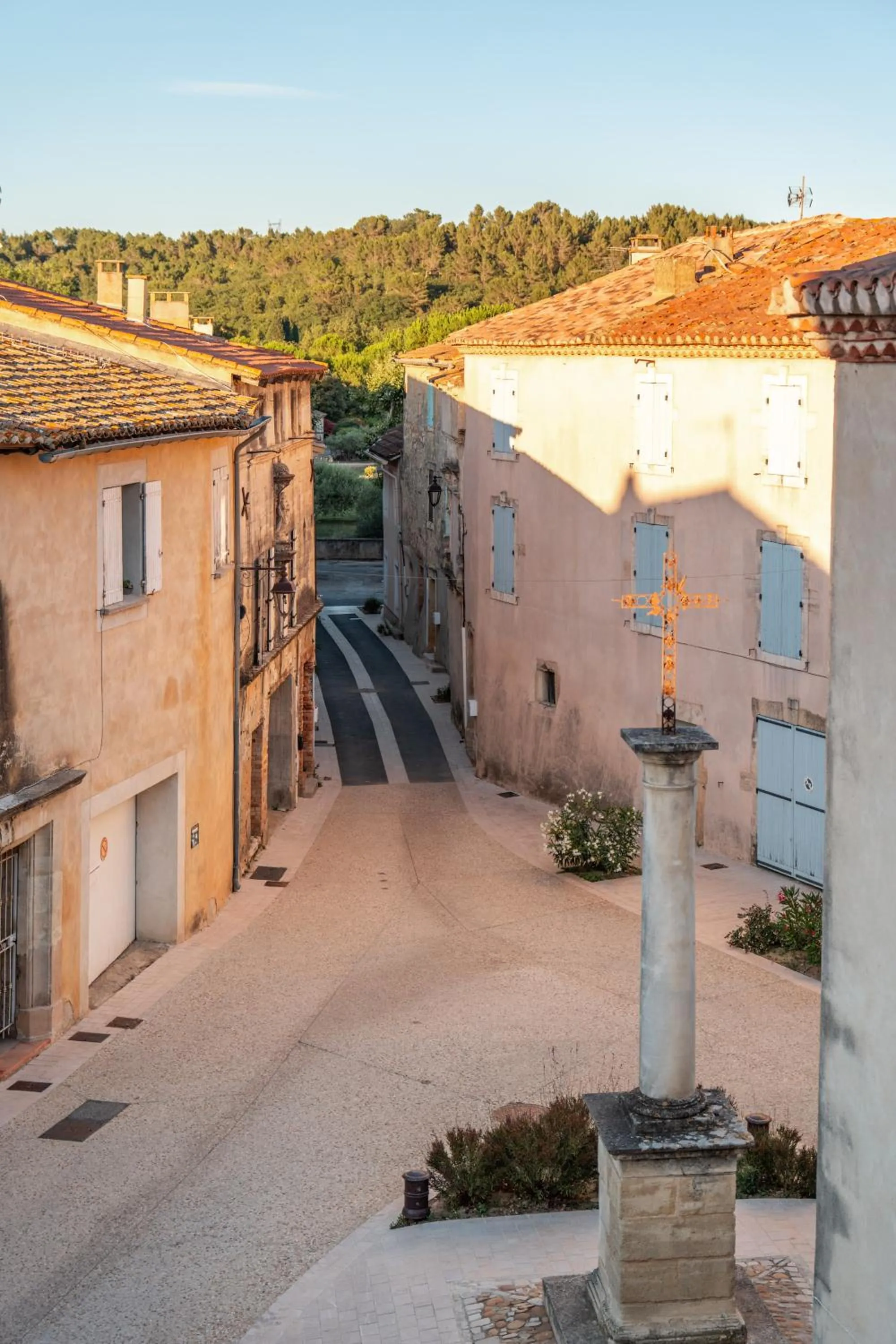 View (from property/room) in Les Greniers Du Château