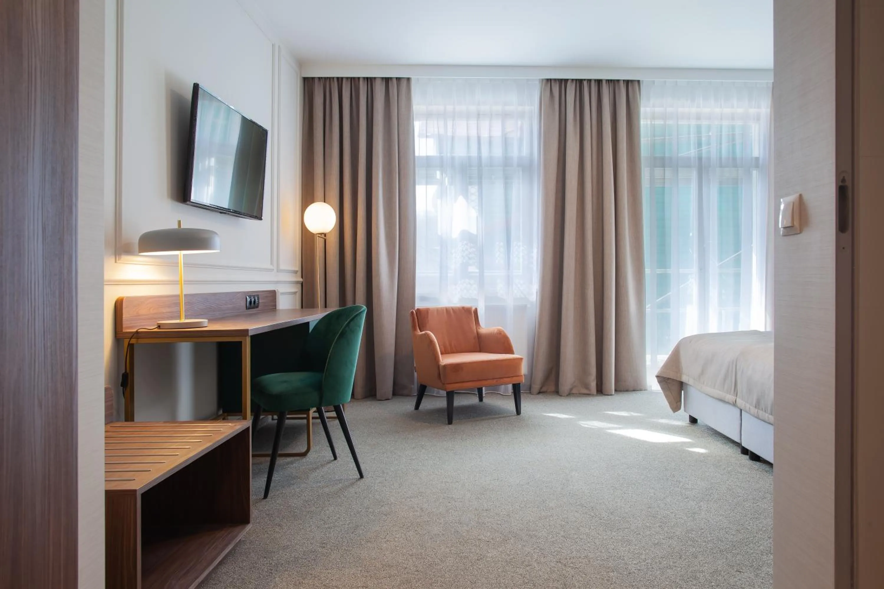 Bed in Hotel Willa Tatrzańska