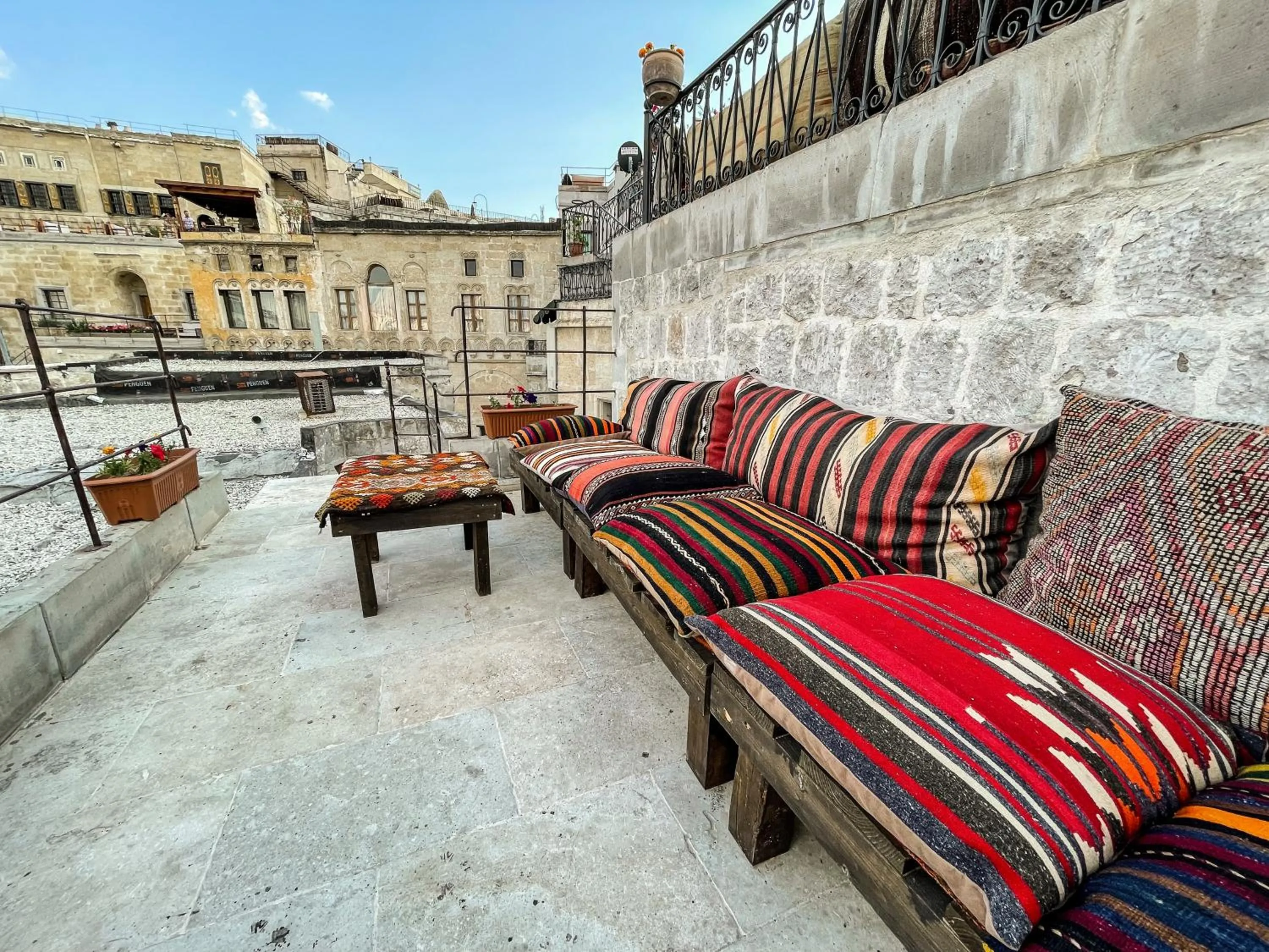 Balcony/Terrace in Takunya Cave Hotel