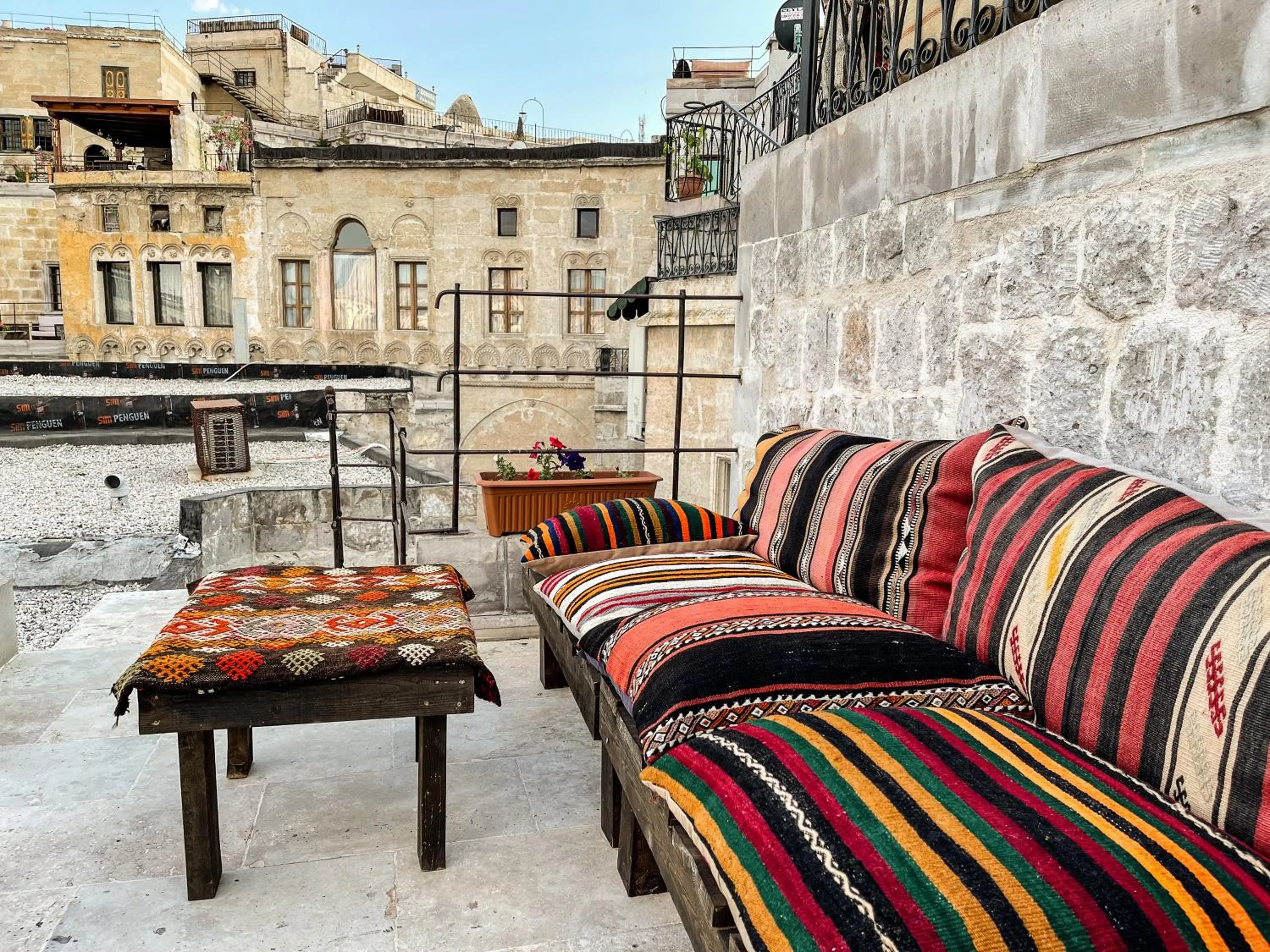 Balcony/Terrace in Takunya Cave Hotel