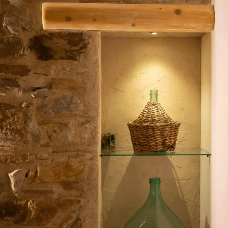 Decorative detail in PORTA SOPRANA luxury guest House & spa