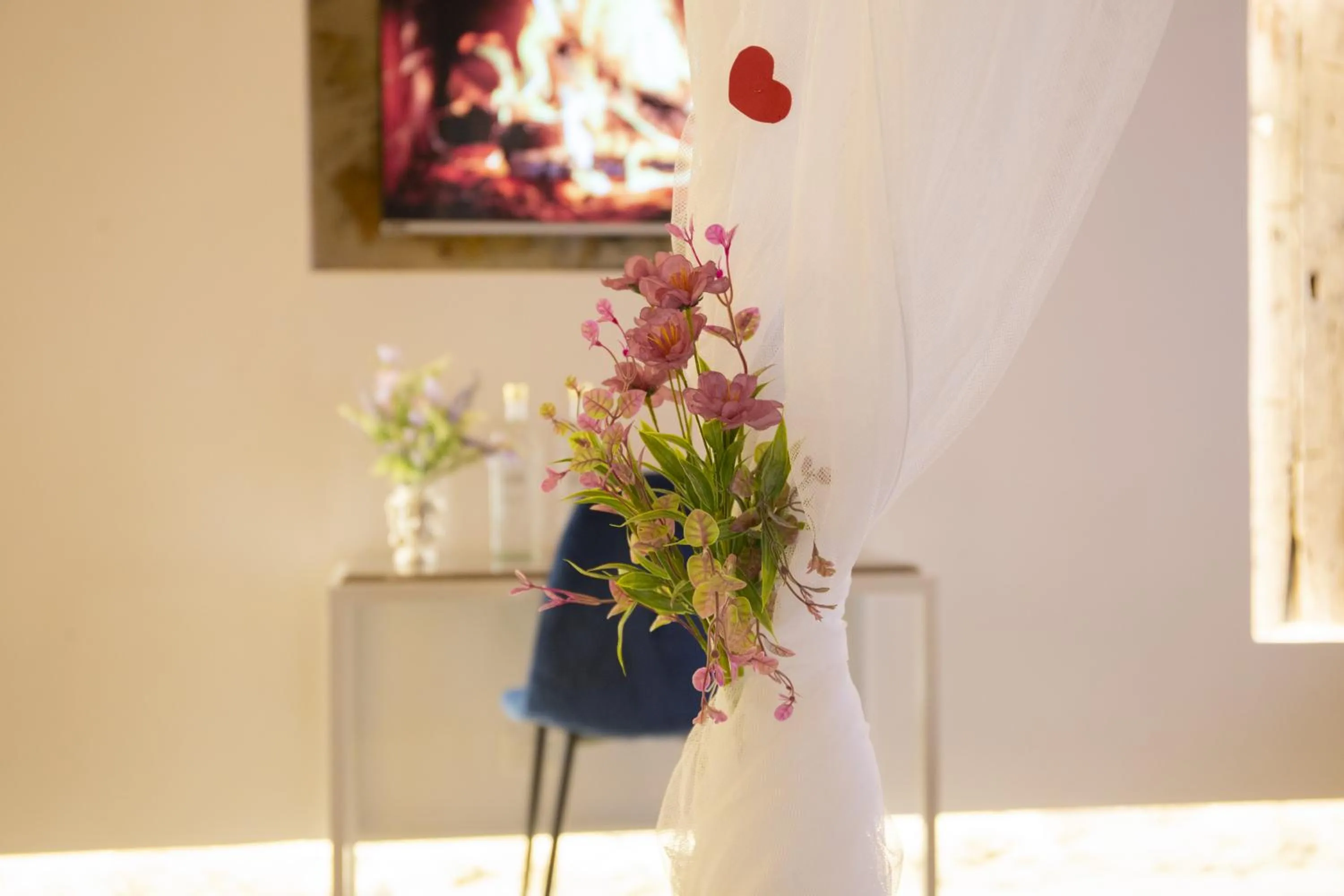 Decorative detail in PORTA SOPRANA luxury guest House & spa