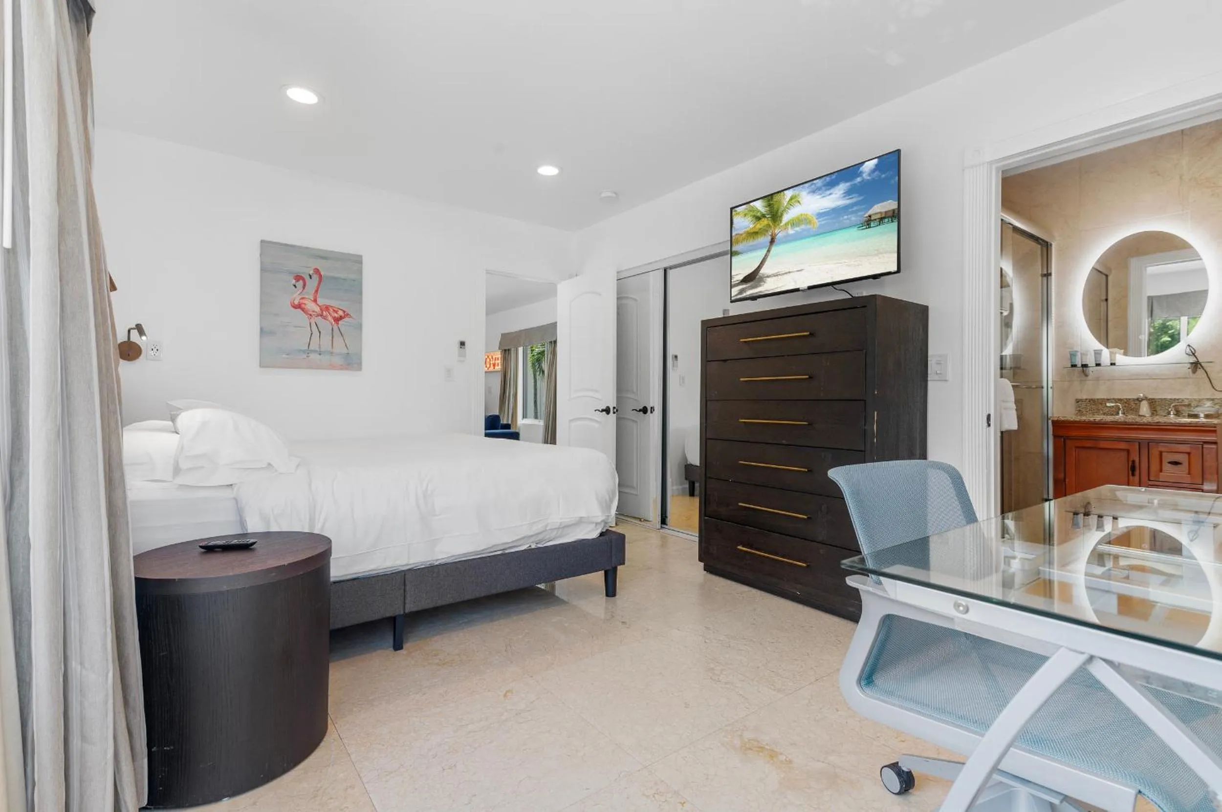 Bedroom in Isle of Venice Residence and Marina