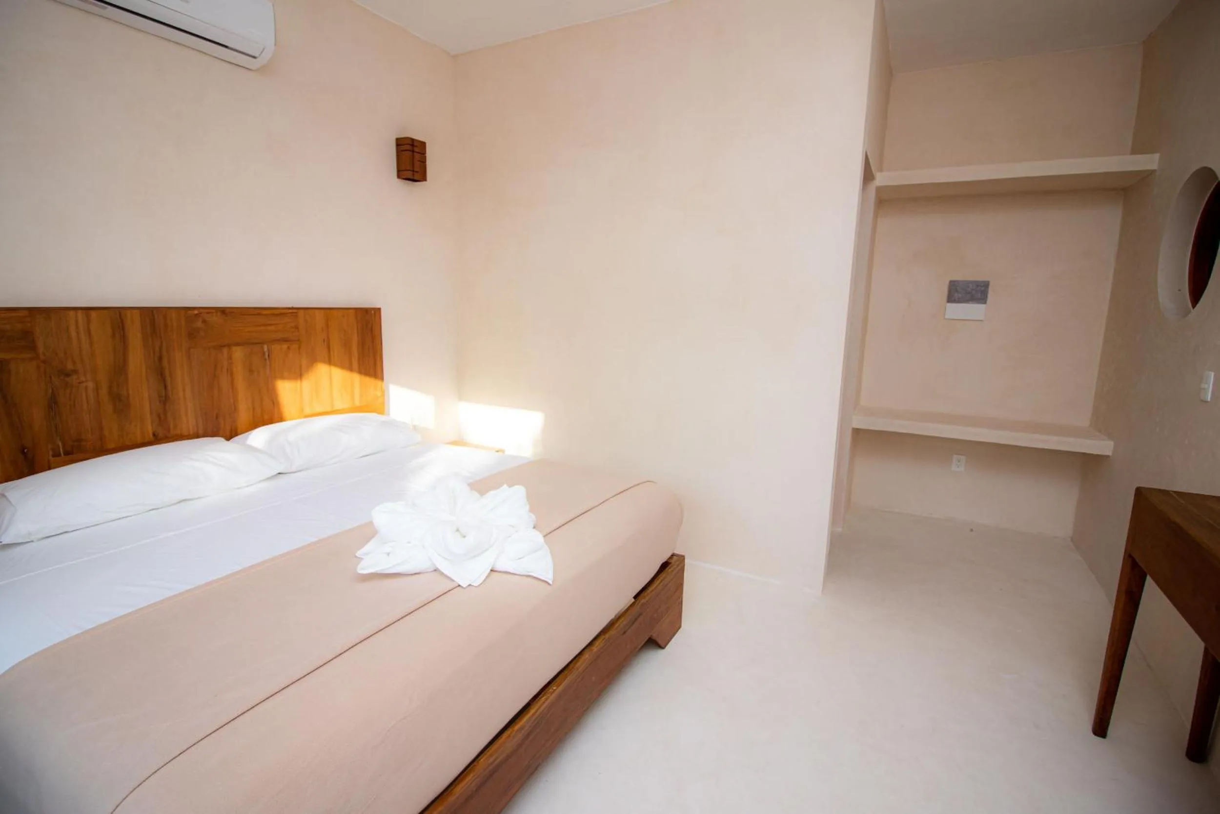 Bed in Hotel Luna Roja Holbox