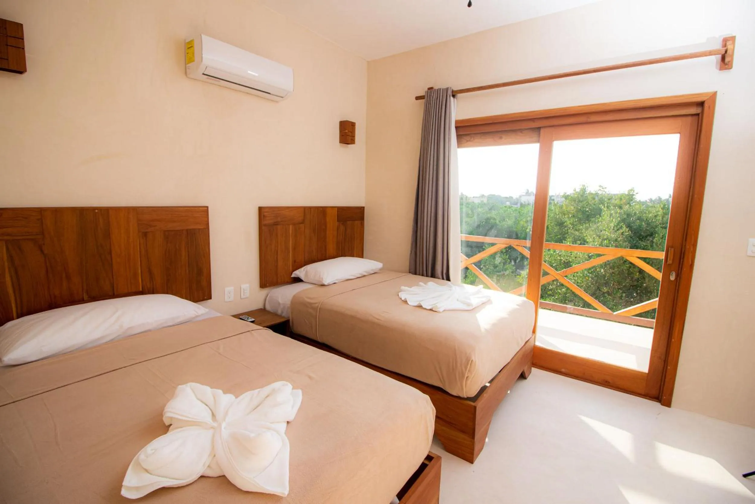 Bedroom in Hotel Luna Roja Holbox