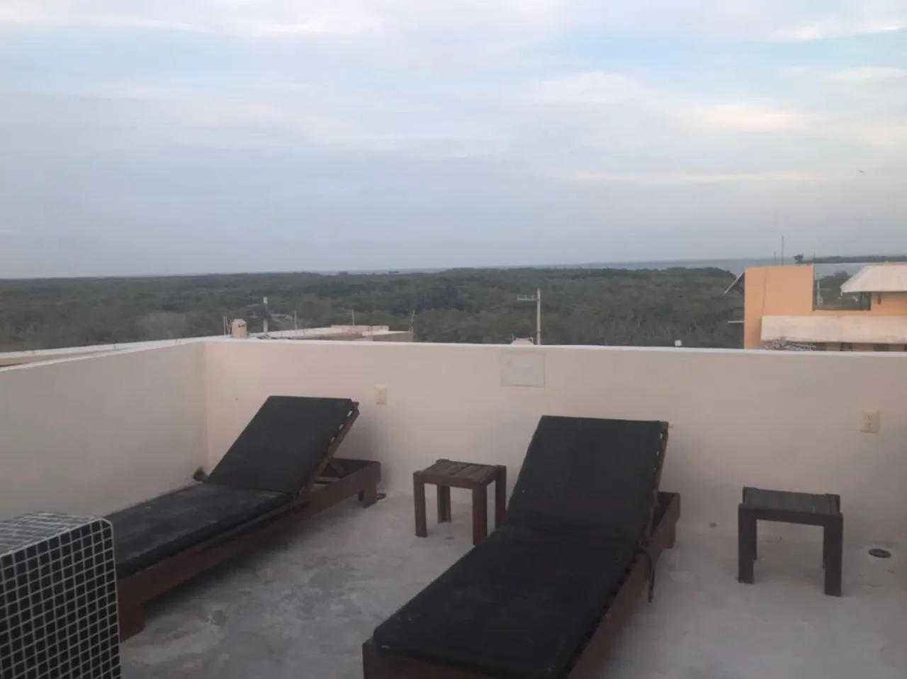 Balcony/Terrace in Hotel Luna Roja Holbox