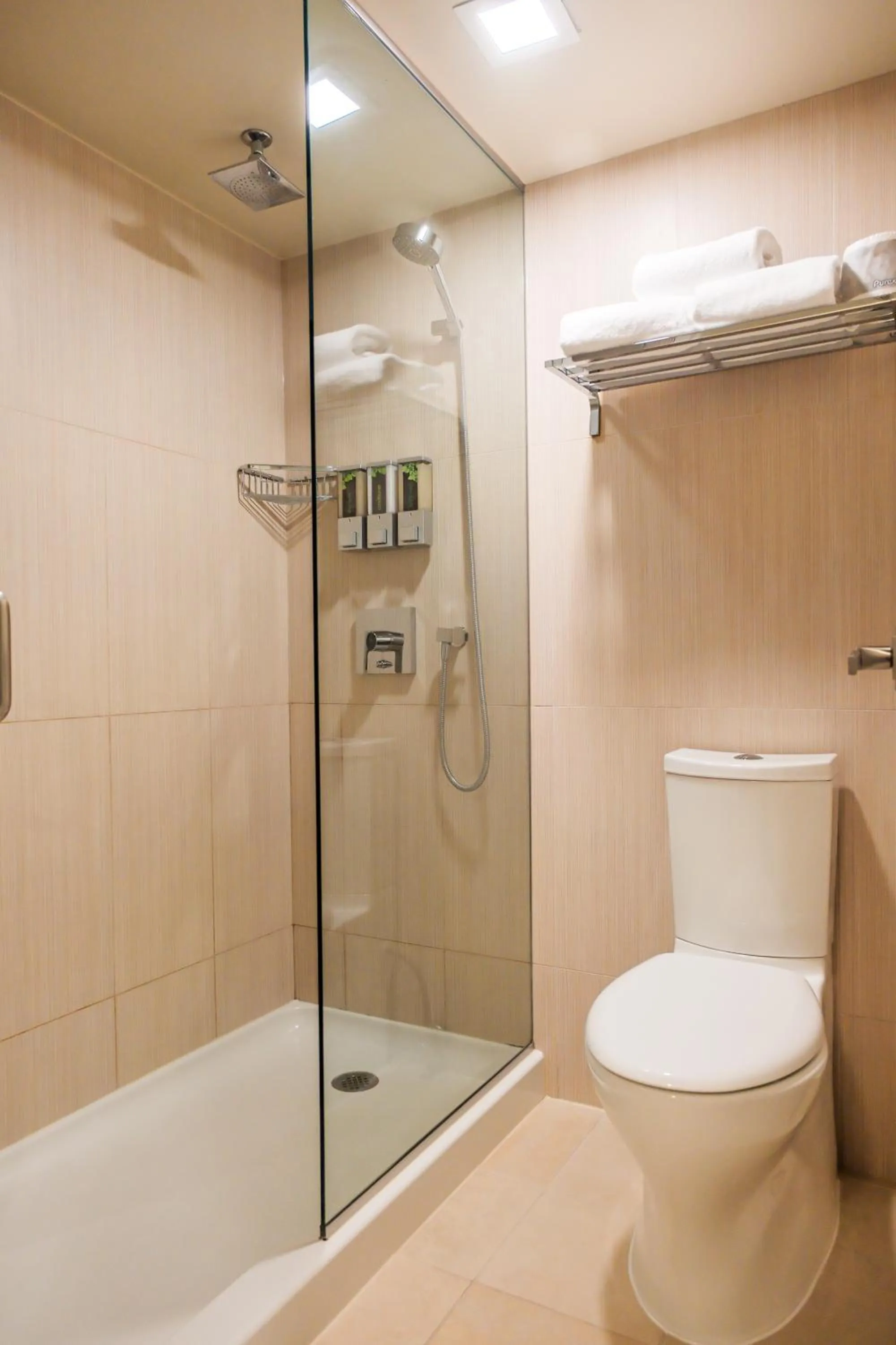 Shower in The Listel Hotel Vancouver