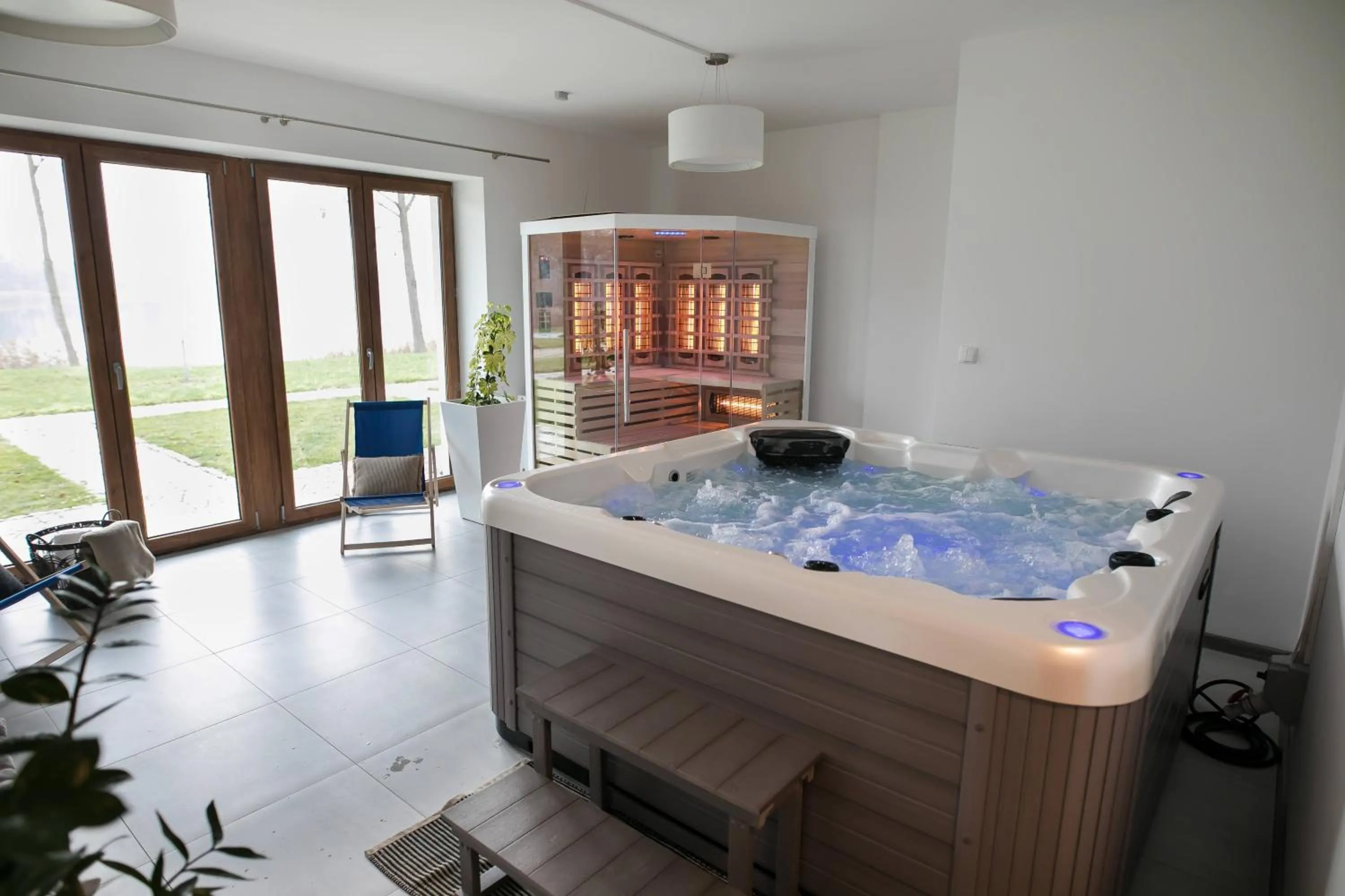 Hot Tub in Rezydencja Margonin