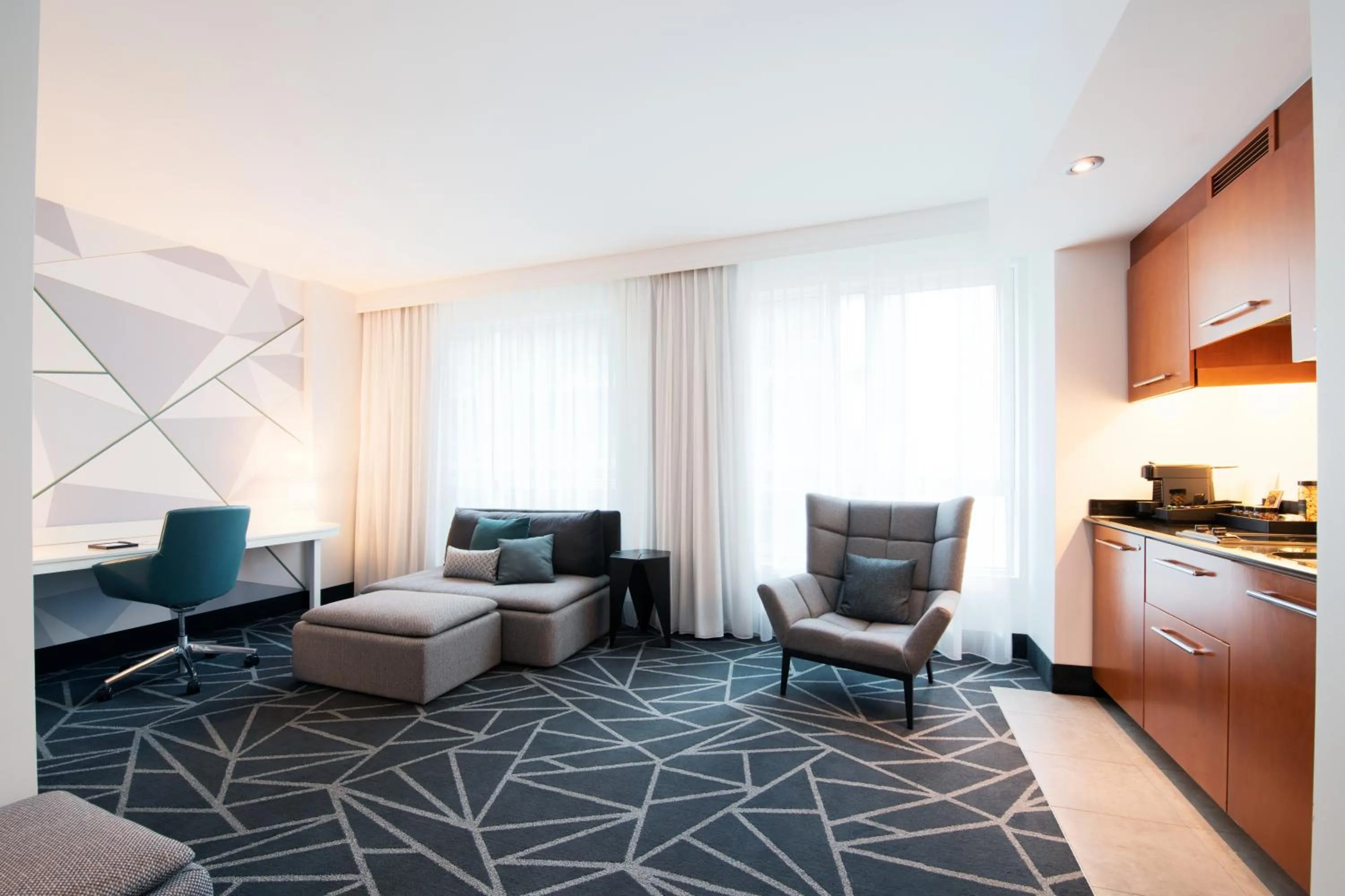 Kitchen or kitchenette in Warwick Le Crystal - Montréal