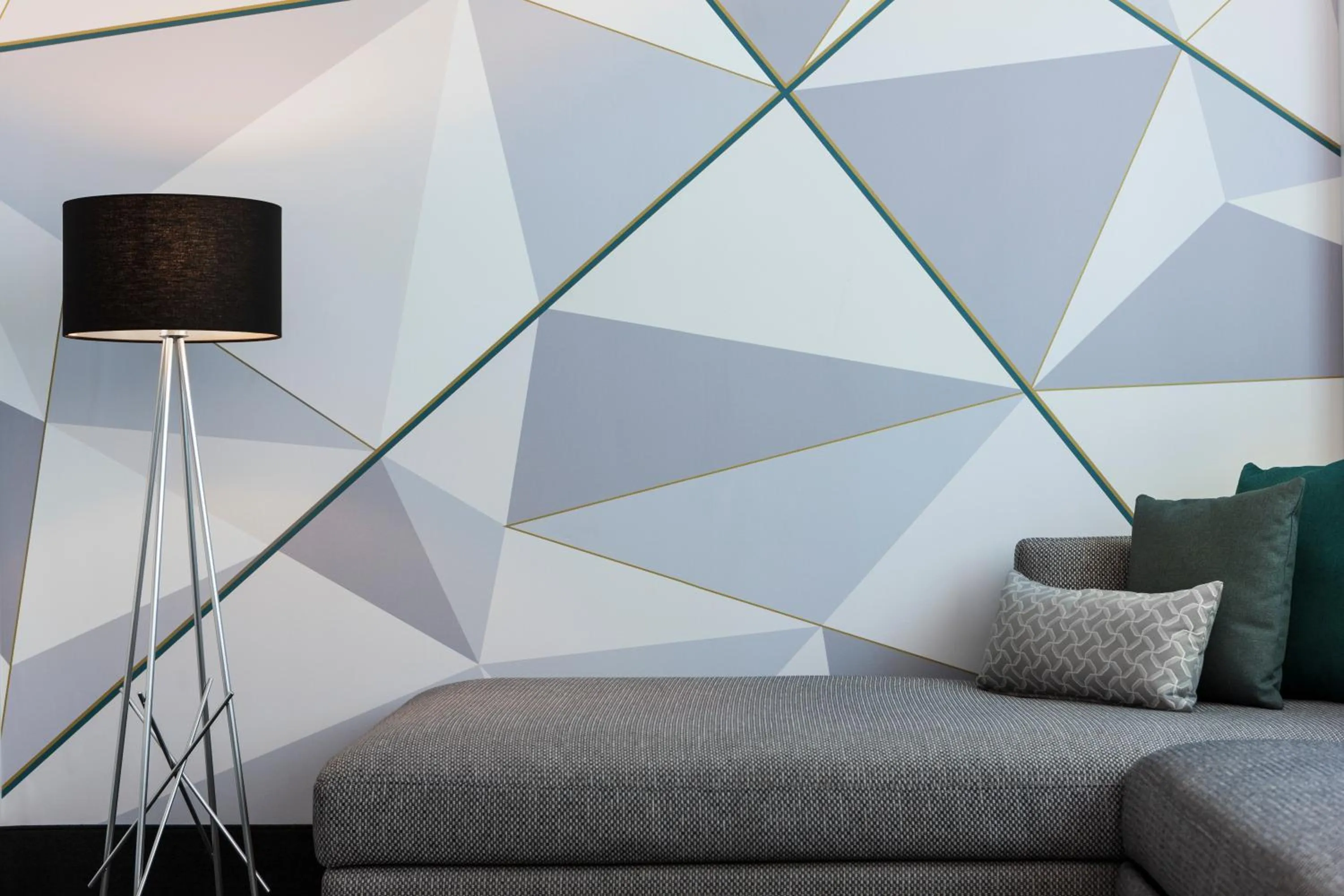 Living room in Warwick Le Crystal - Montréal