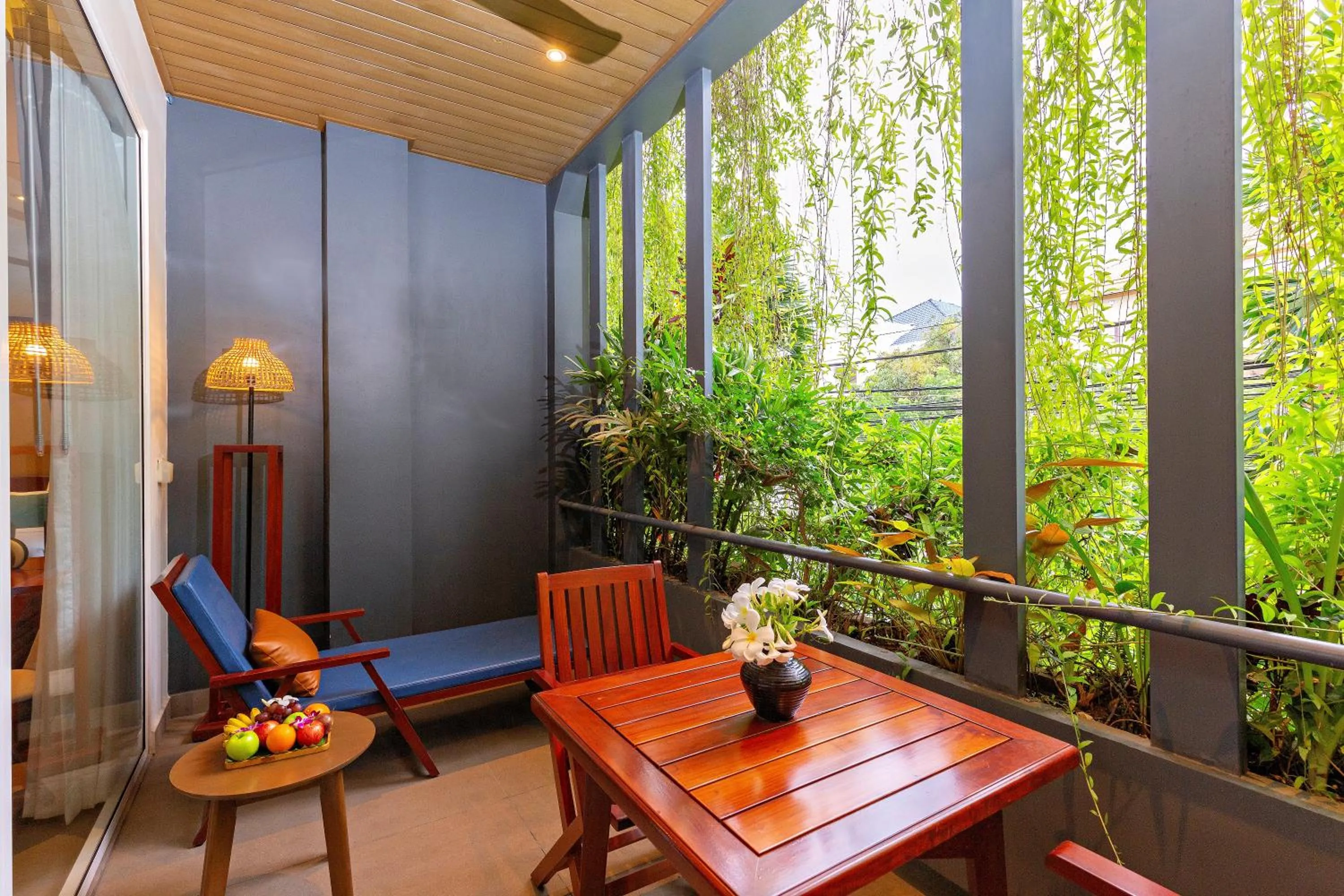 Patio in Indra Hotel