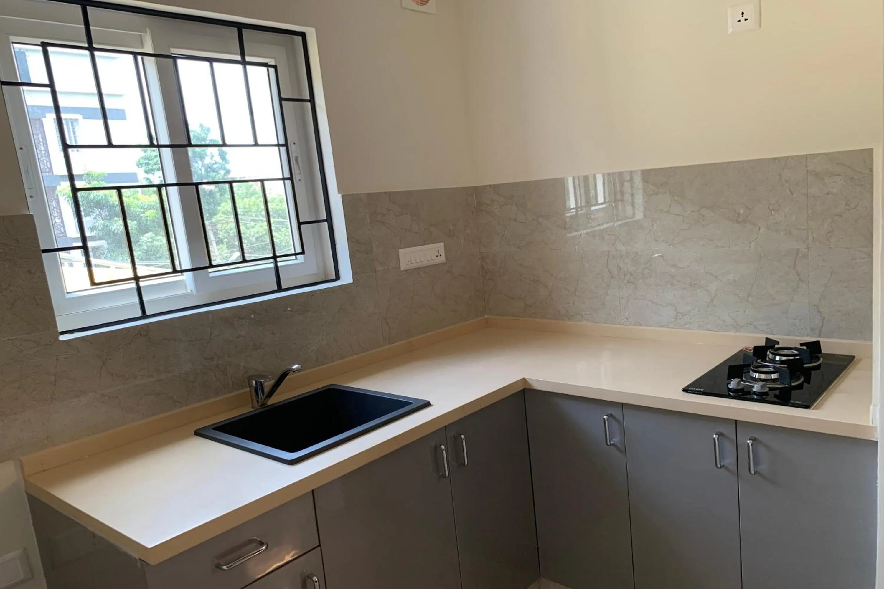 Kitchen or kitchenette in Vennela Hotel Apartments