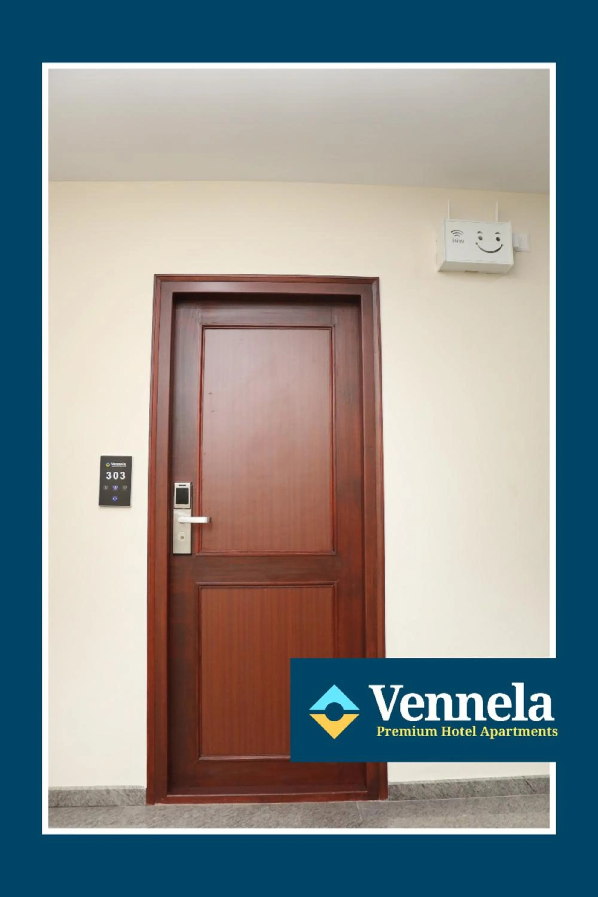 Area and facilities in Vennela Hotel Apartments