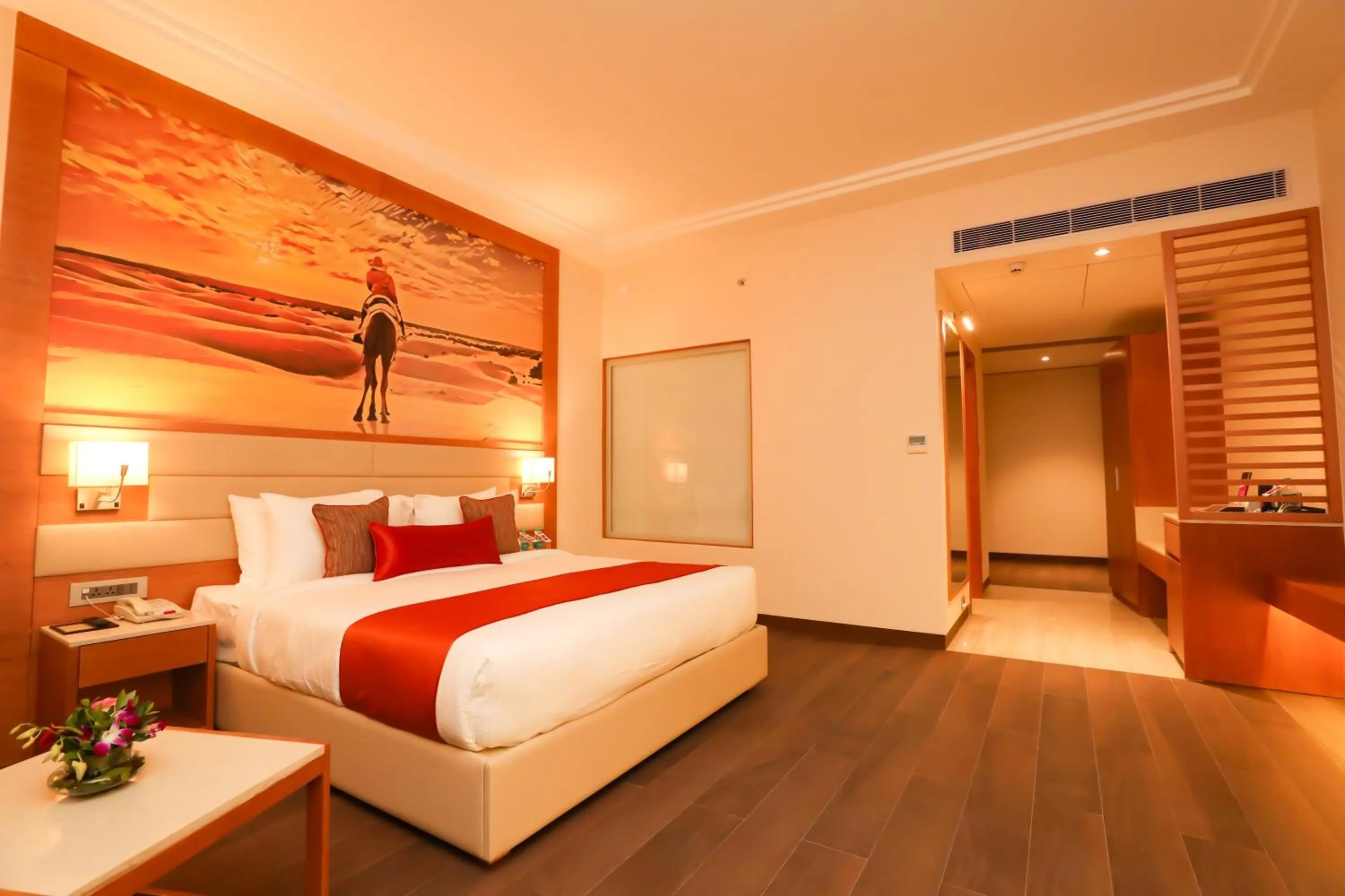 Bed in Regenta Central Udaipur, Court Circle