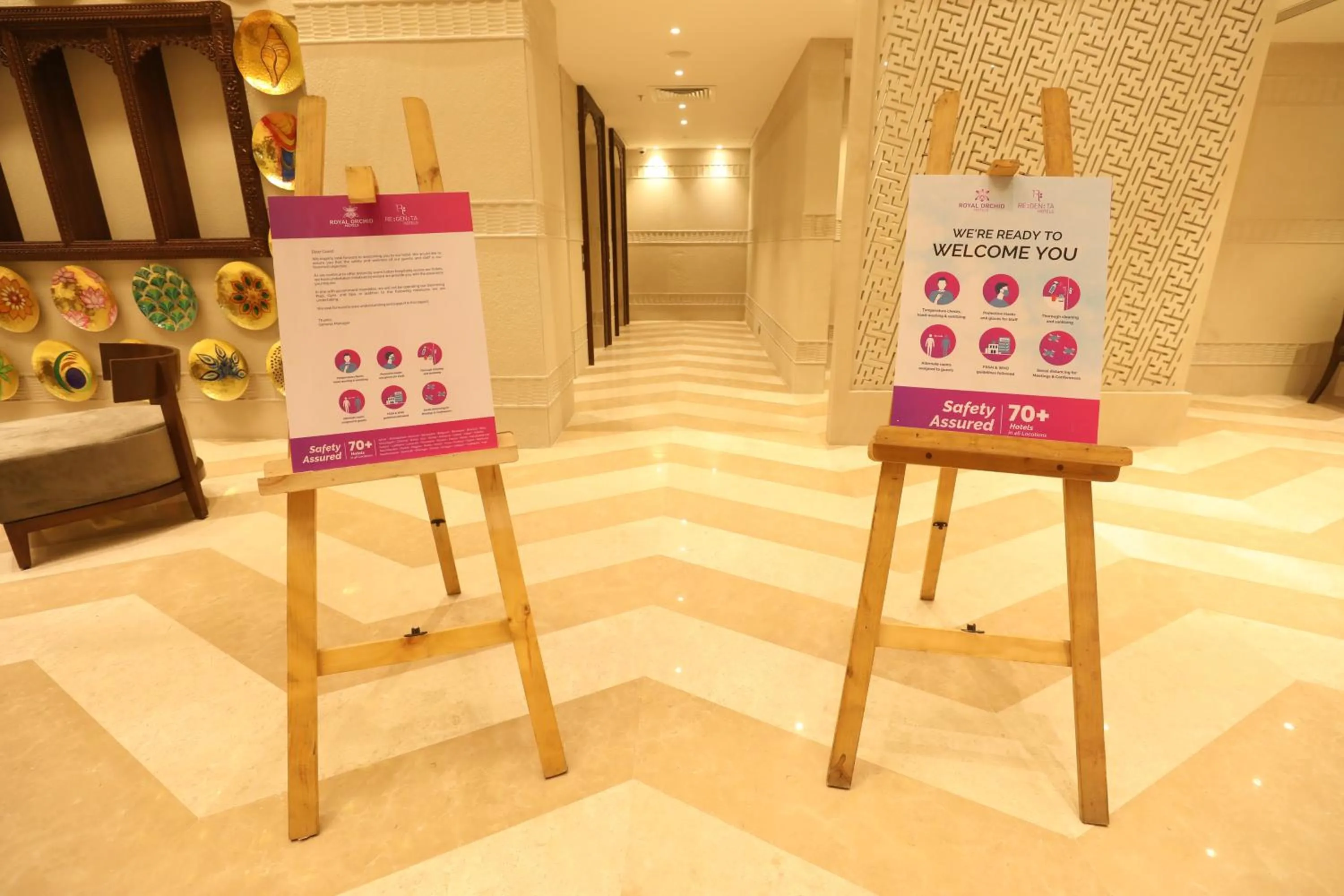 Lobby or reception in Regenta Central Udaipur, Court Circle