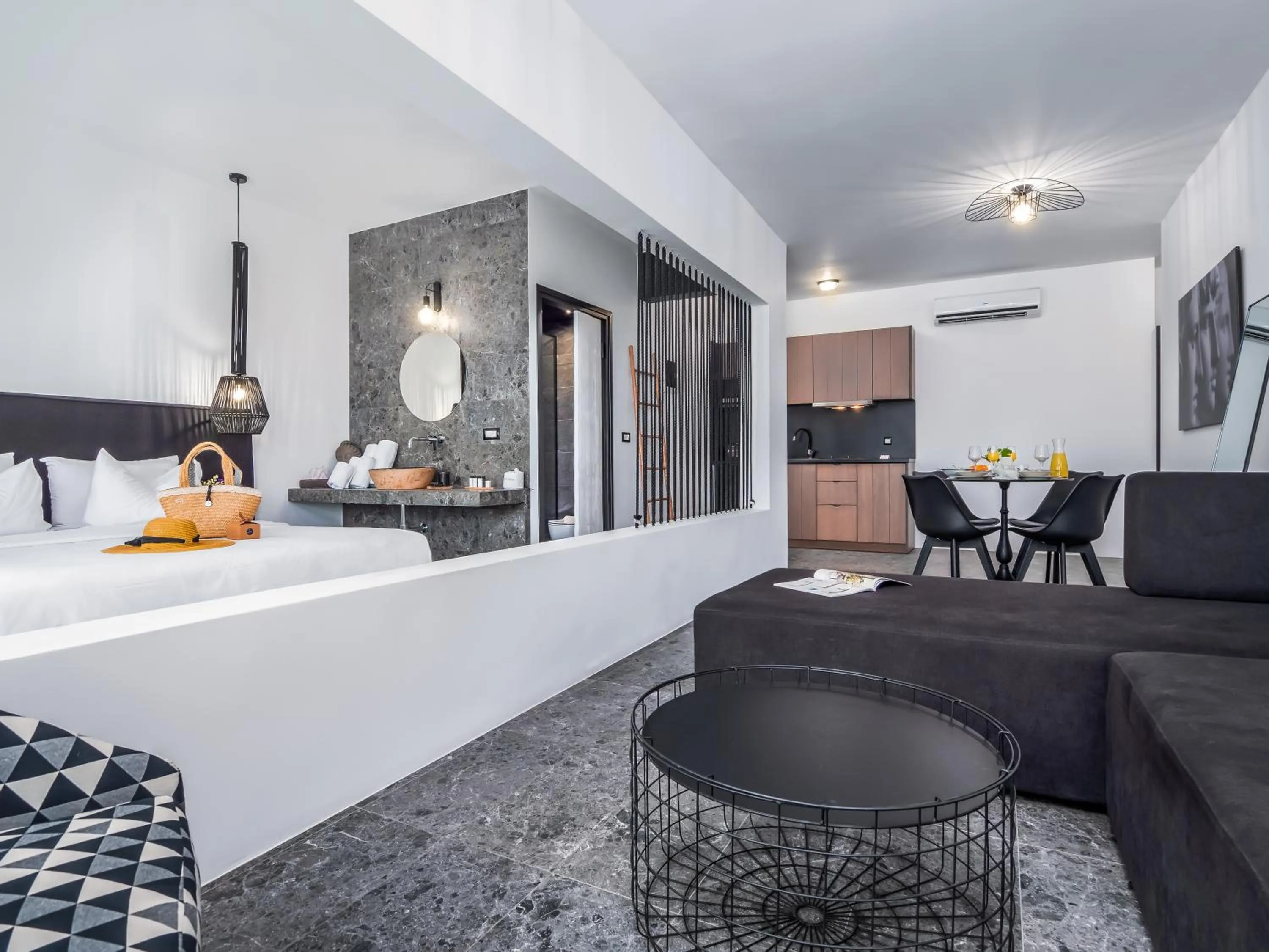 Bed in Kalypso Suites Hotel - Adults Only