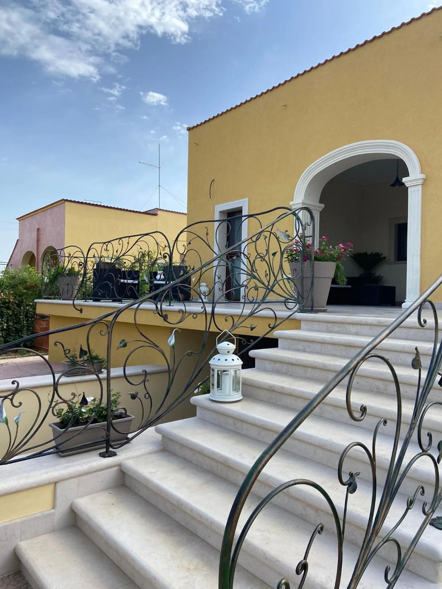 Balcony/Terrace in Villa Enza B&B