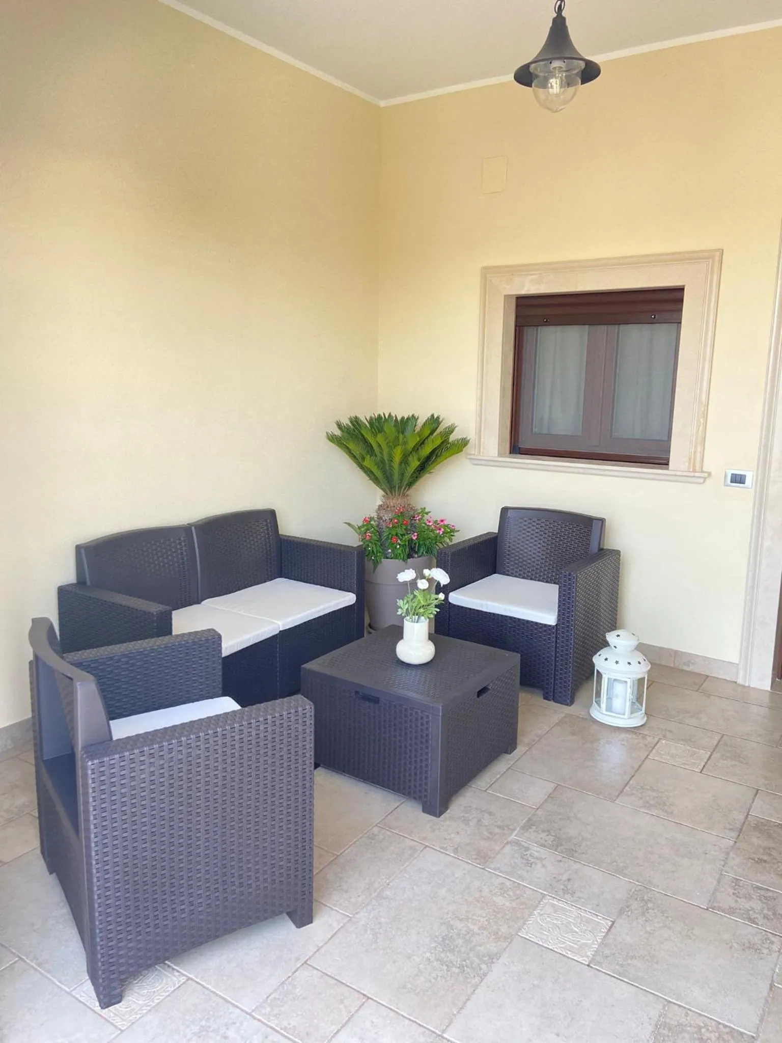 Patio in Villa Enza B&B