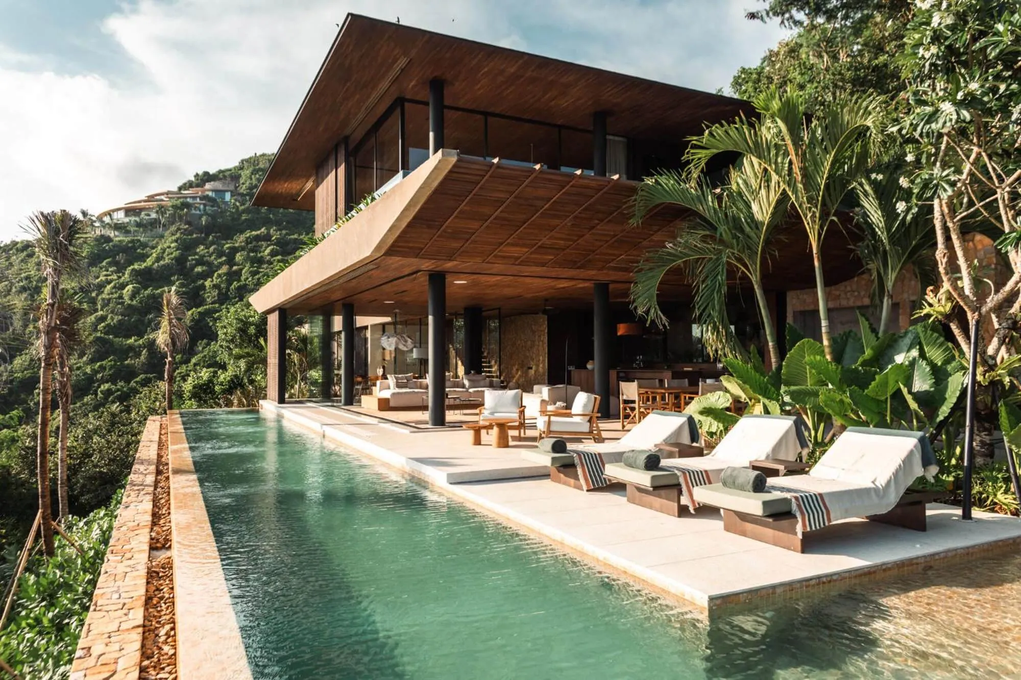 Pool view in Tampah Hills