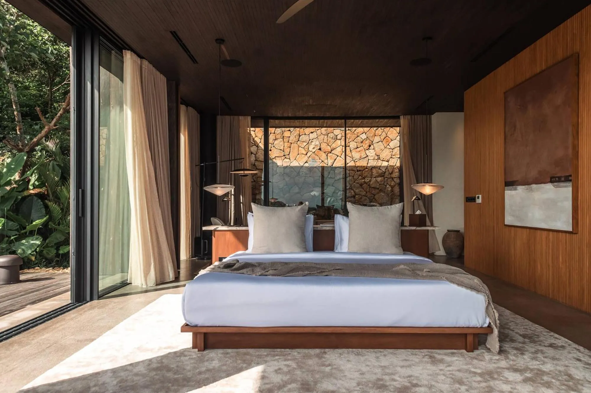 Bedroom, Bed in Tampah Hills