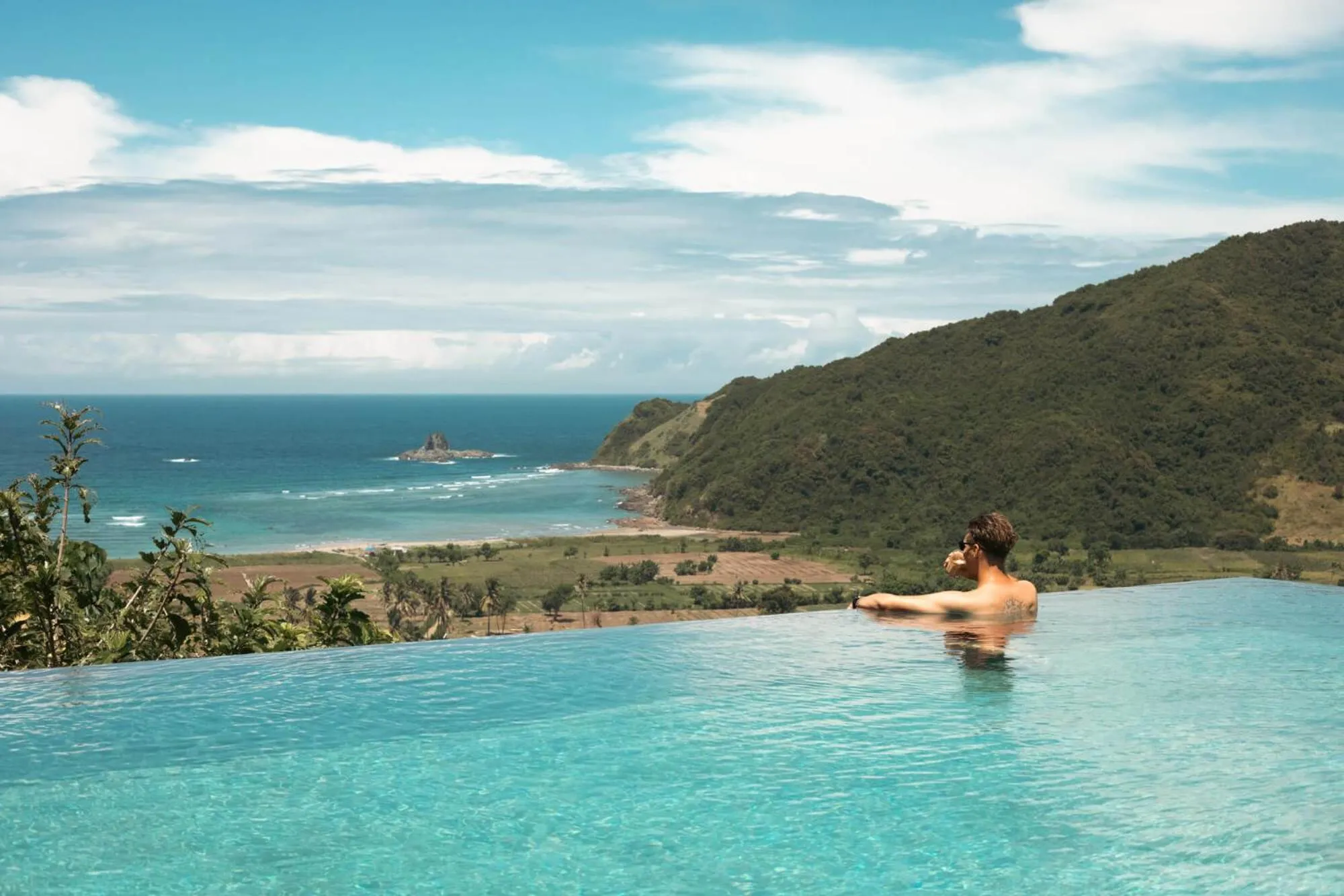 Pool view in Tampah Hills