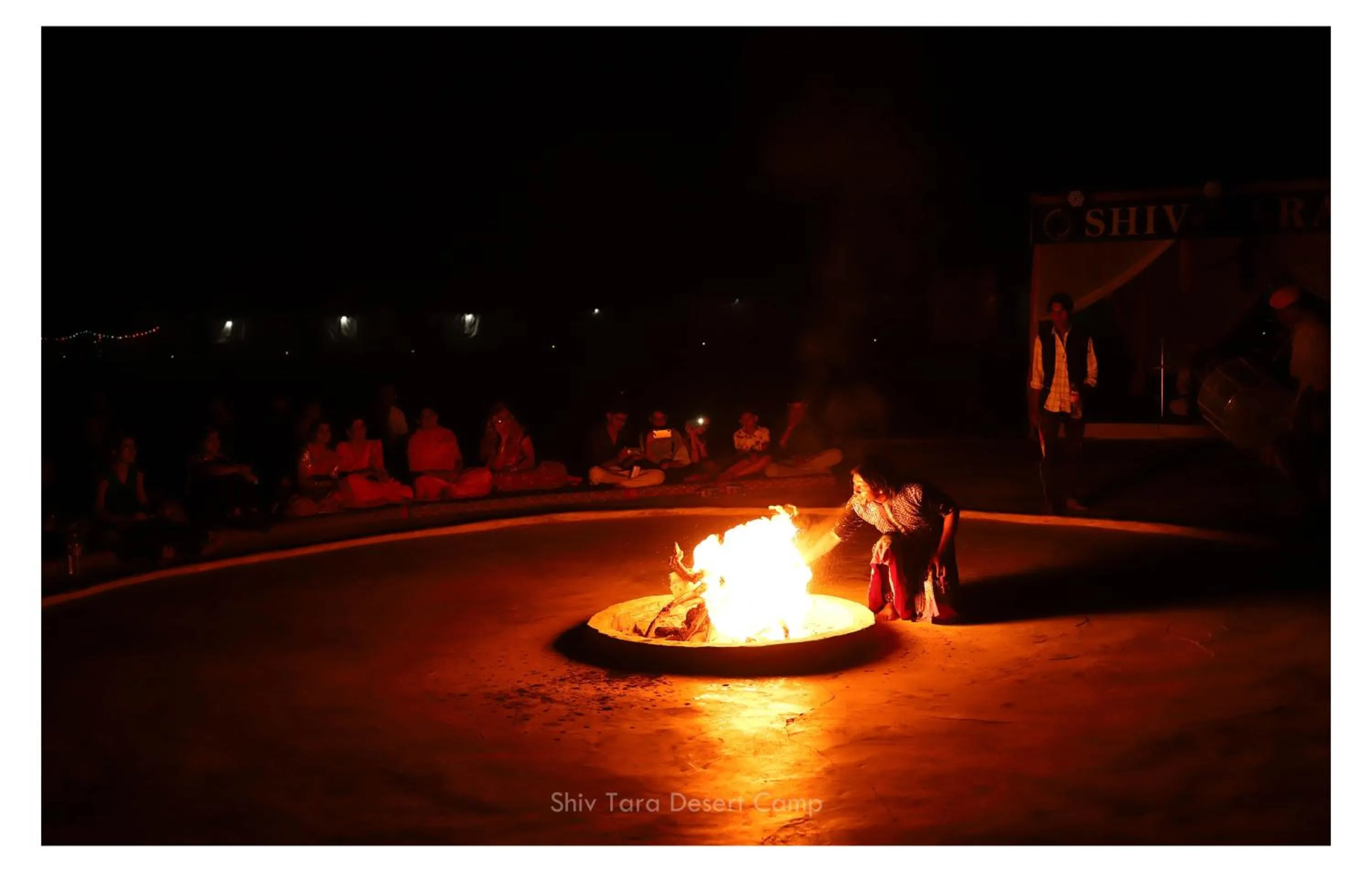 People in Shiv Tara Desert Camp