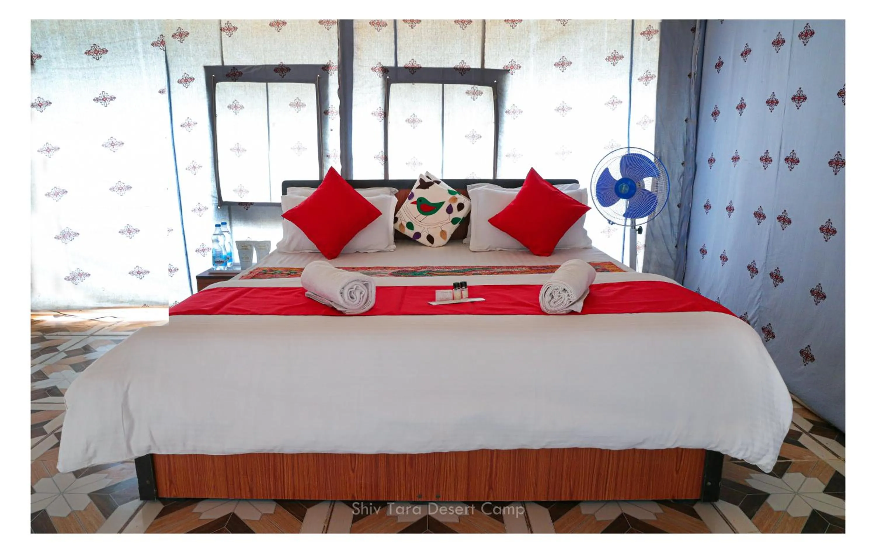 Bedroom, Bed in Shiv Tara Desert Camp