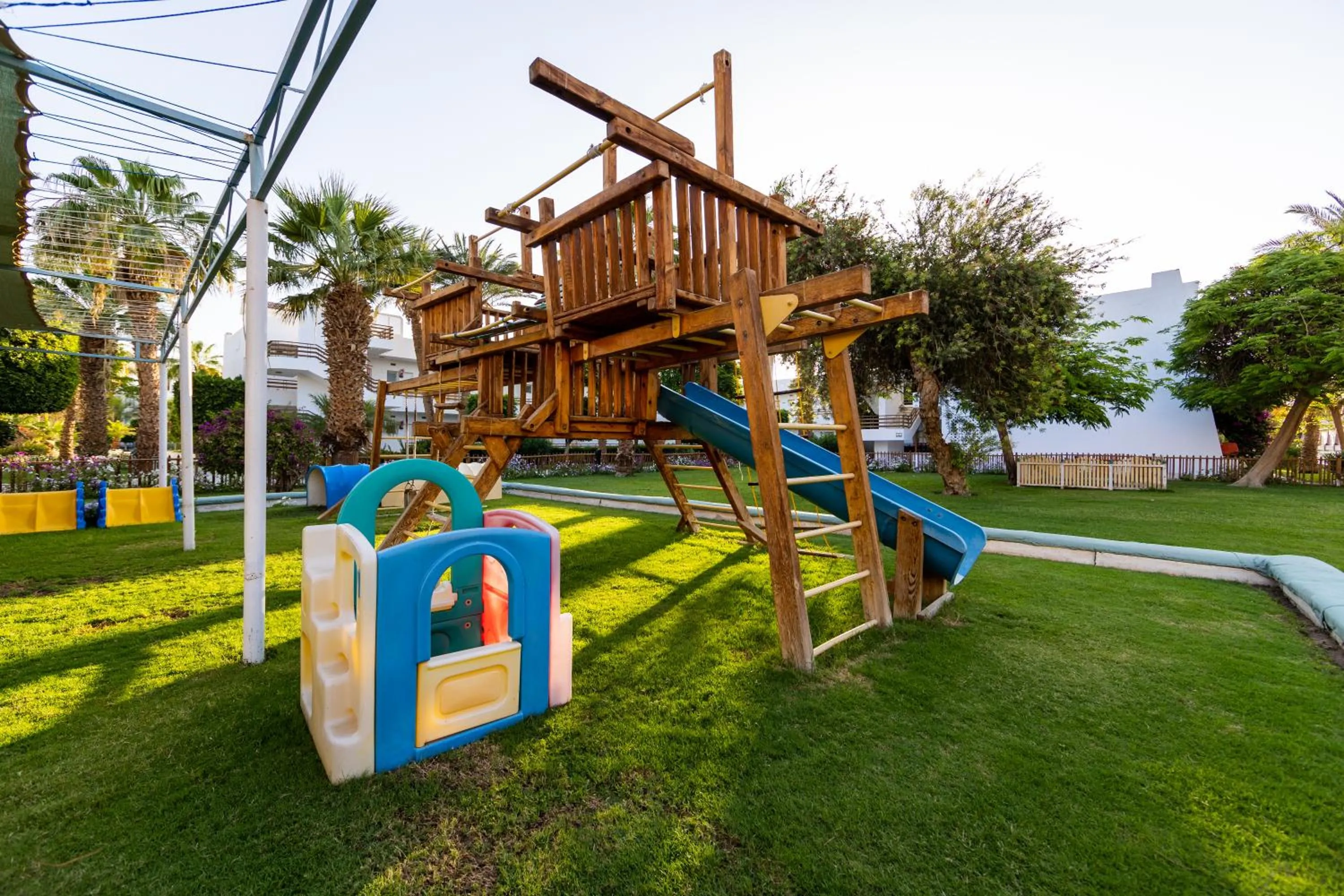 Children play ground, Children's Play Area in The Grand Hotel, Hurghada
