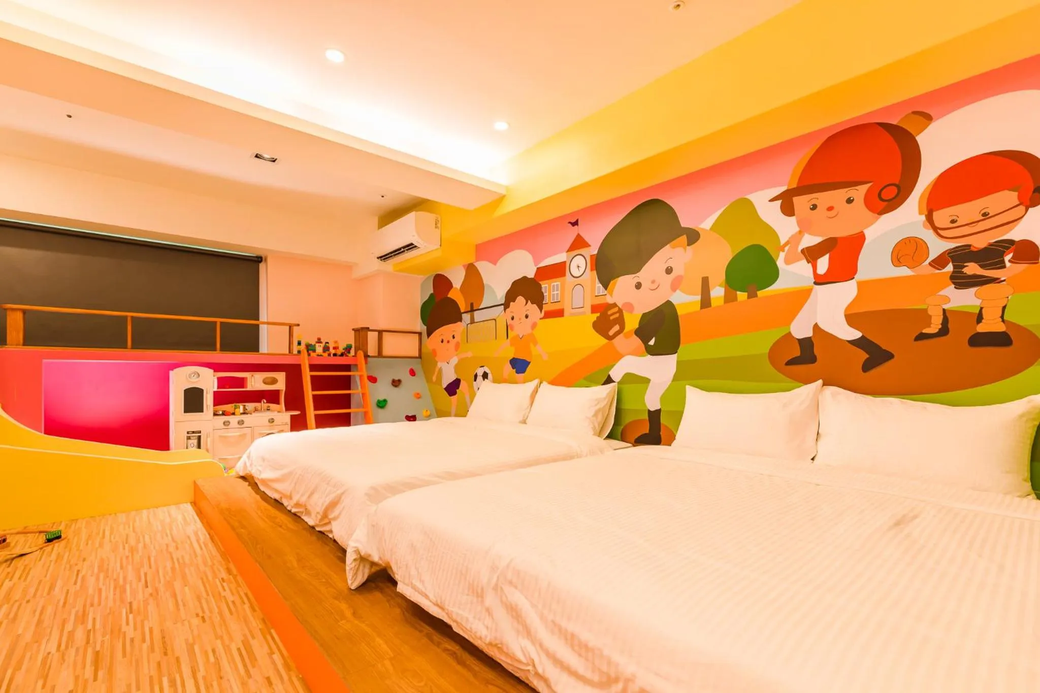 Photo of the whole room, Bed in 閣樂親子旅宿Kids Fun Hotel