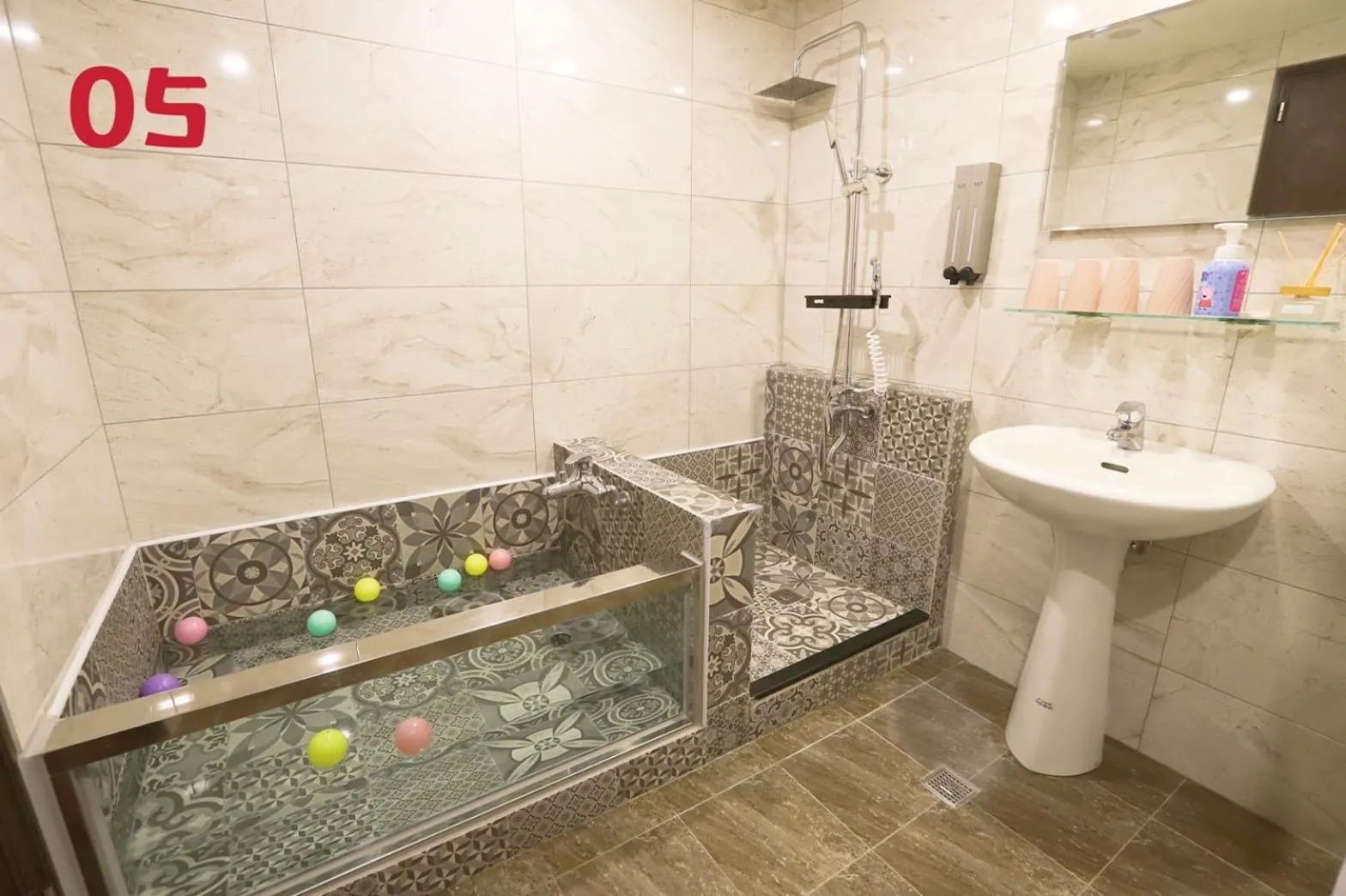 Bathroom in 閣樂親子旅宿Kids Fun Hotel