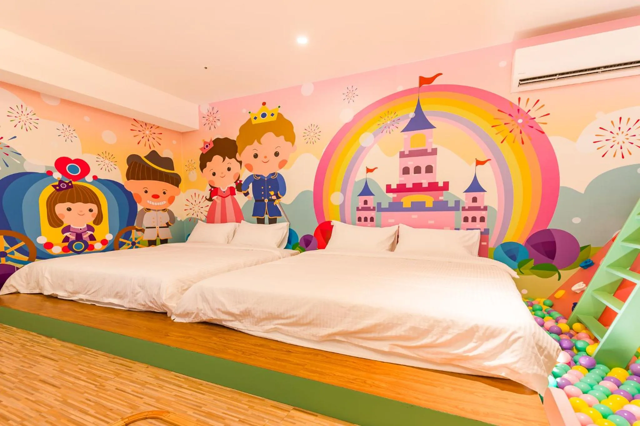 Photo of the whole room, Bed in 閣樂親子旅宿Kids Fun Hotel