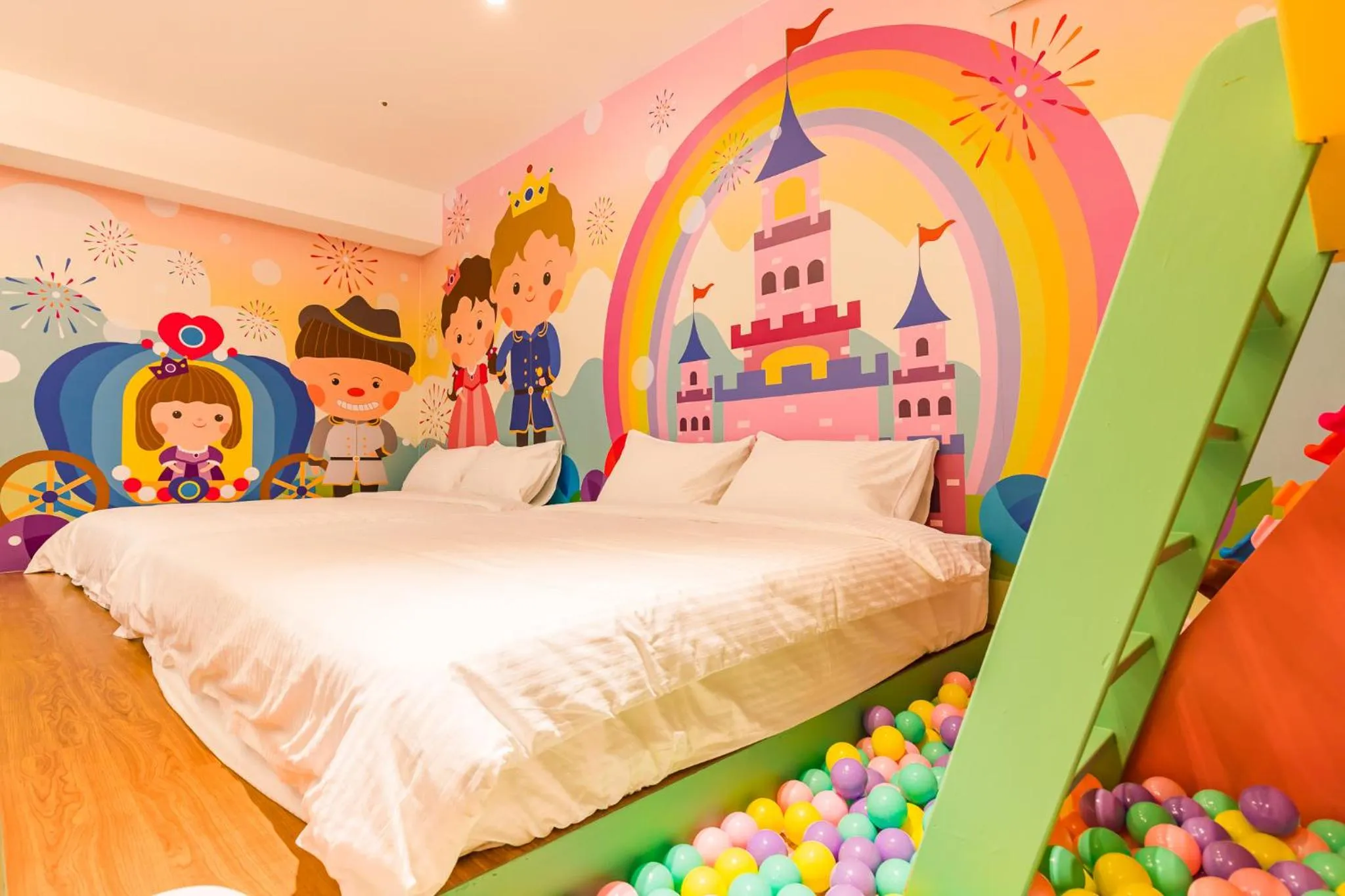 Photo of the whole room, Bed in 閣樂親子旅宿Kids Fun Hotel