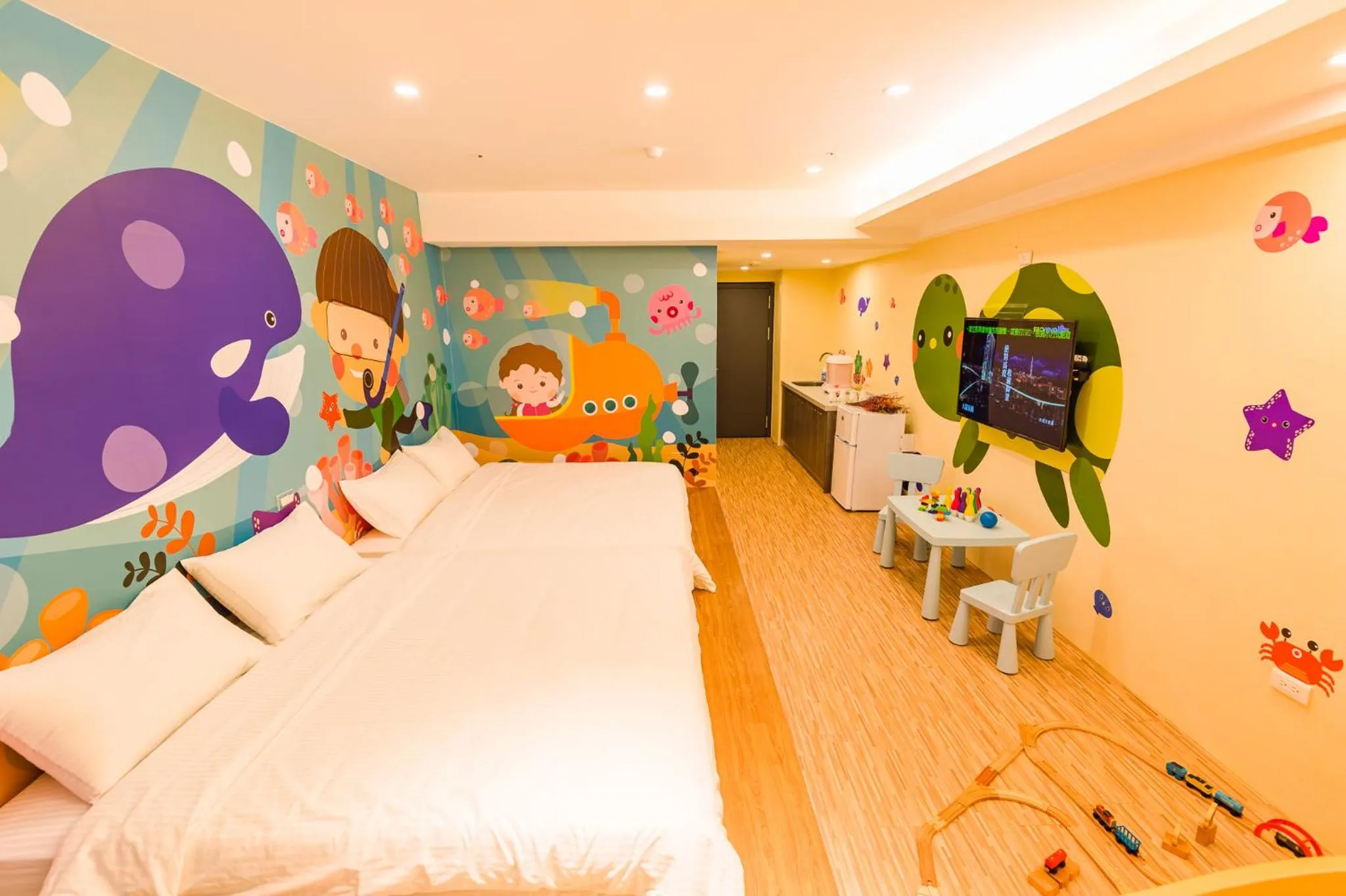Photo of the whole room, Bed in 閣樂親子旅宿Kids Fun Hotel