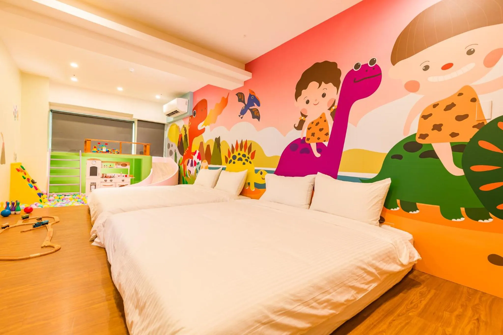 Photo of the whole room, Bed in 閣樂親子旅宿Kids Fun Hotel