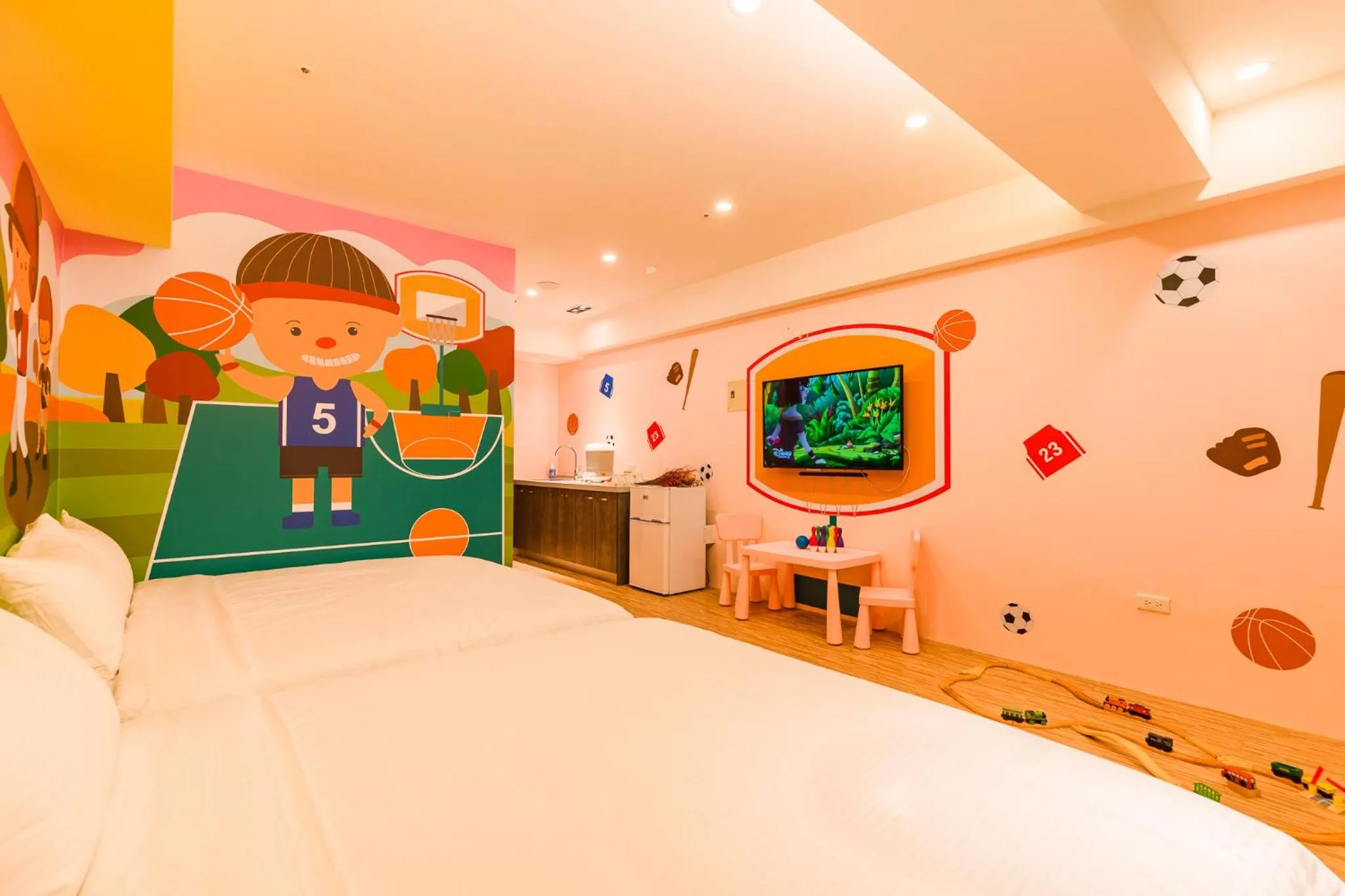 Photo of the whole room, Bed in 閣樂親子旅宿Kids Fun Hotel