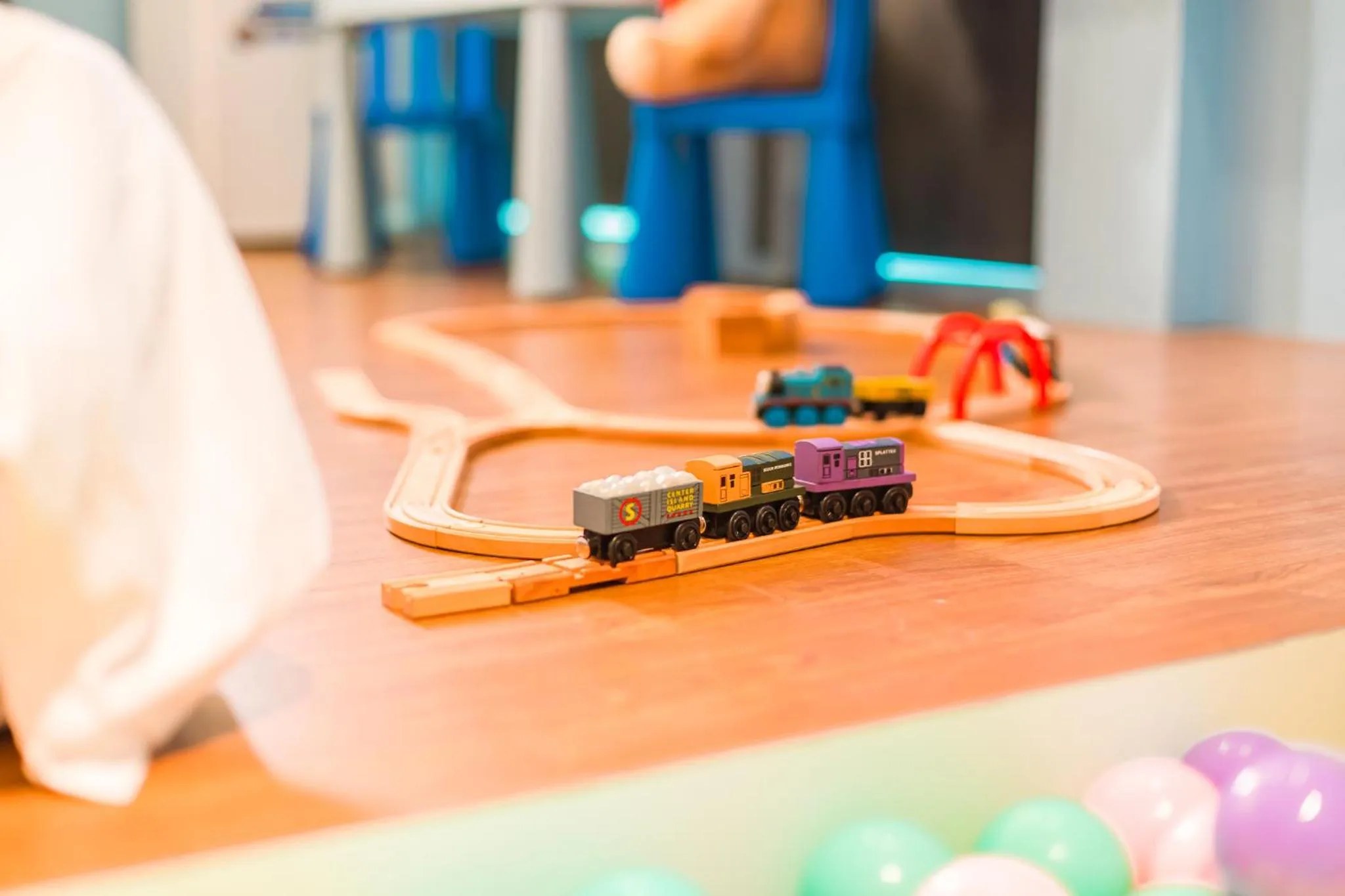 Children play ground in 閣樂親子旅宿Kids Fun Hotel