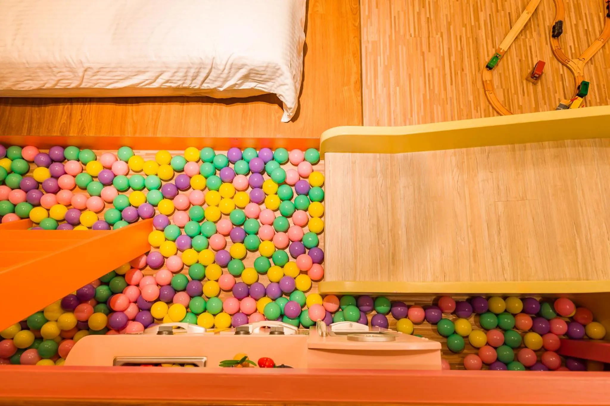 Children play ground in 閣樂親子旅宿Kids Fun Hotel