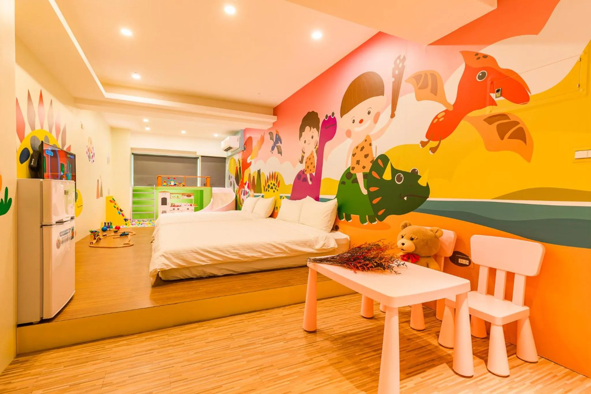 Photo of the whole room, Bed in 閣樂親子旅宿Kids Fun Hotel